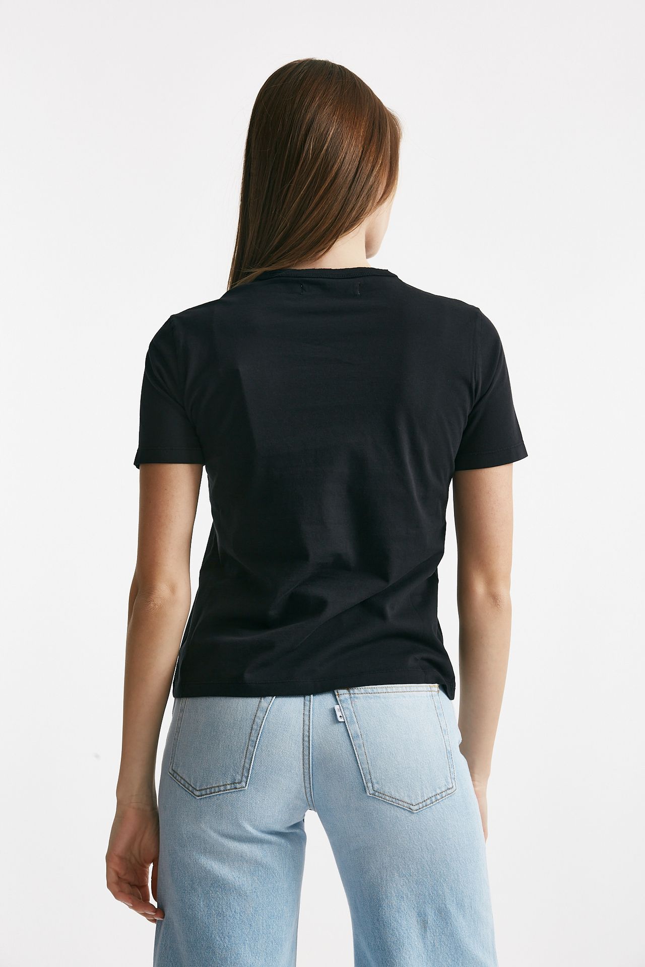 T-shirt basica nero