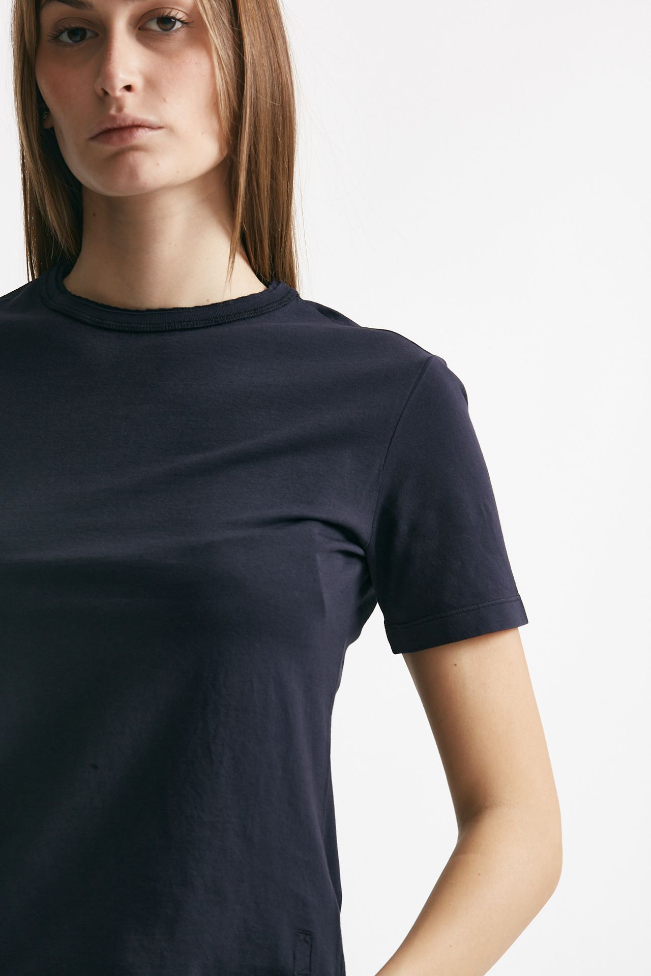 T-shirt basica blu