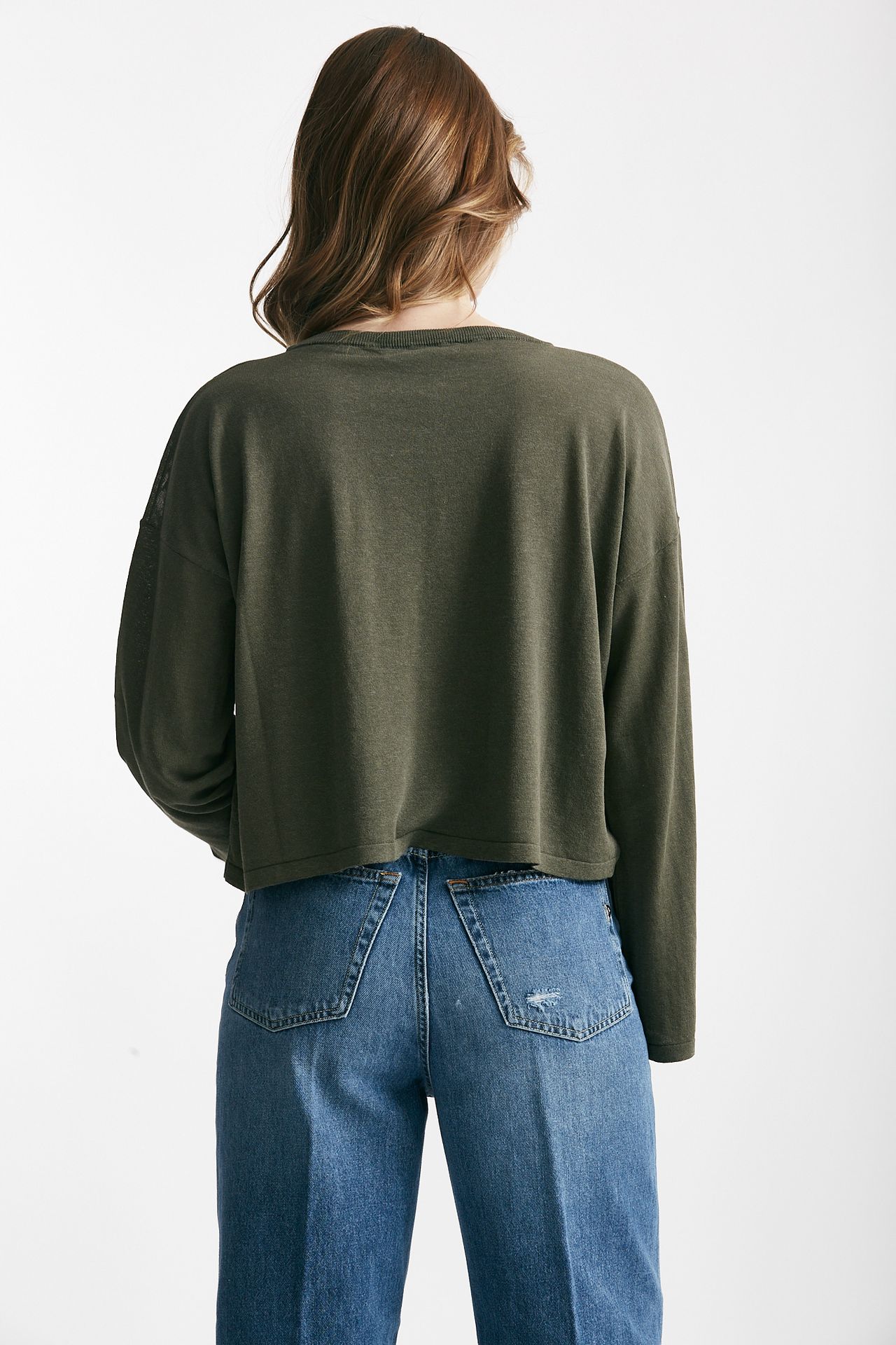 Maglia scatolina verde militare