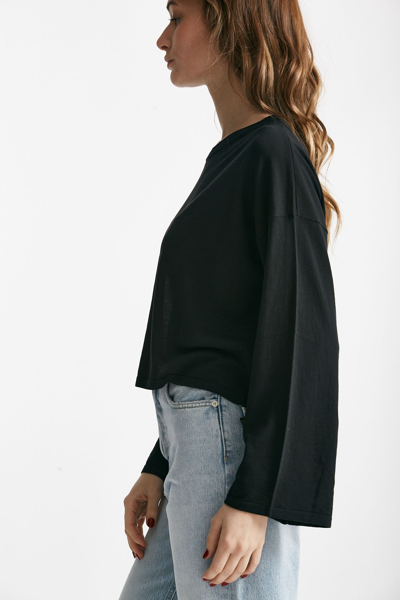 Maglia scatolina nero