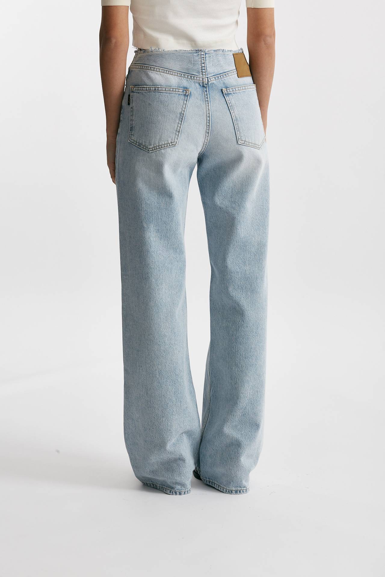 Jeans palazzo KOREA chiaro