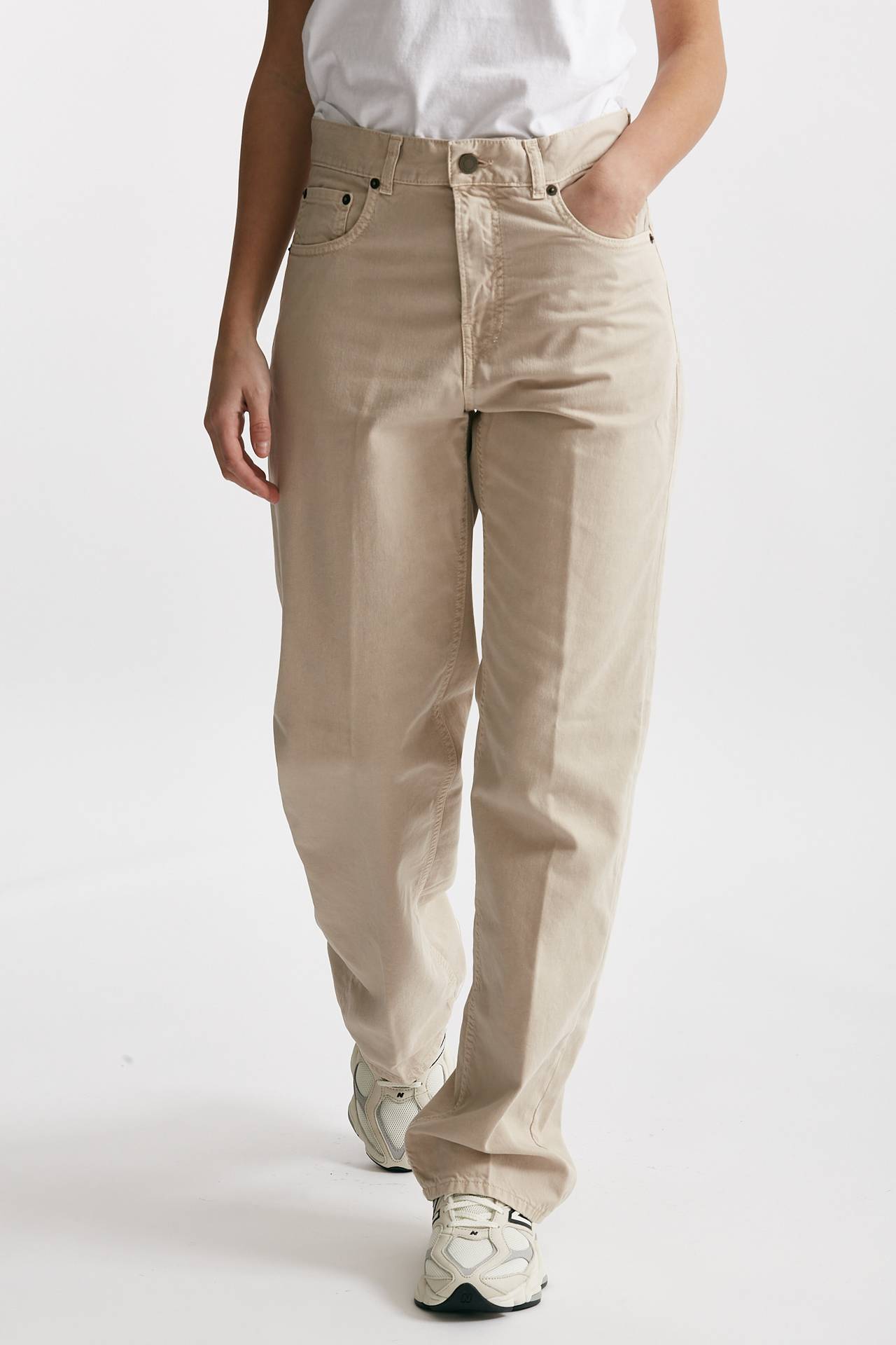Jeans boy fit BONNIE beige