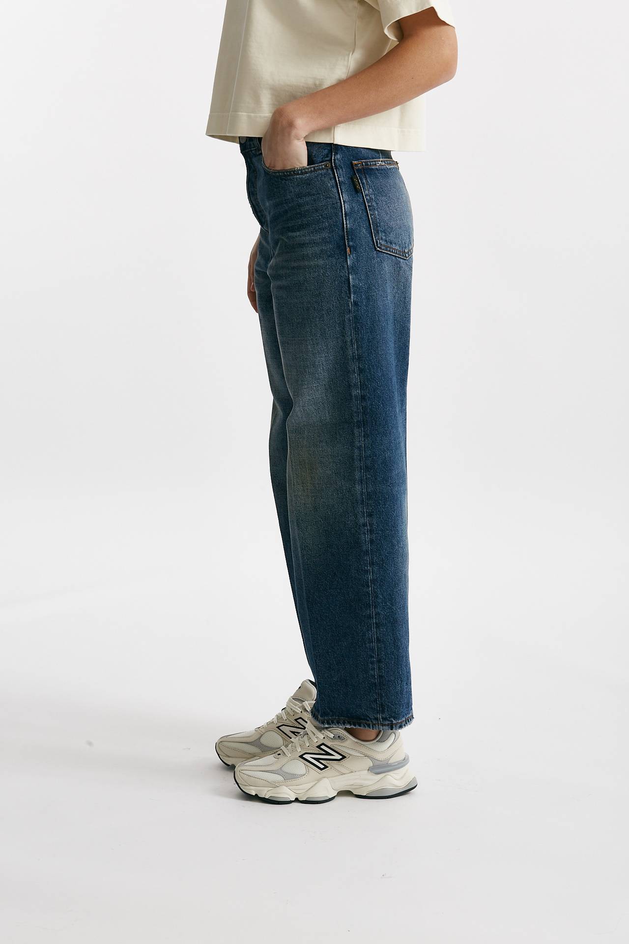 Jeans boy BETTY medio/scuro