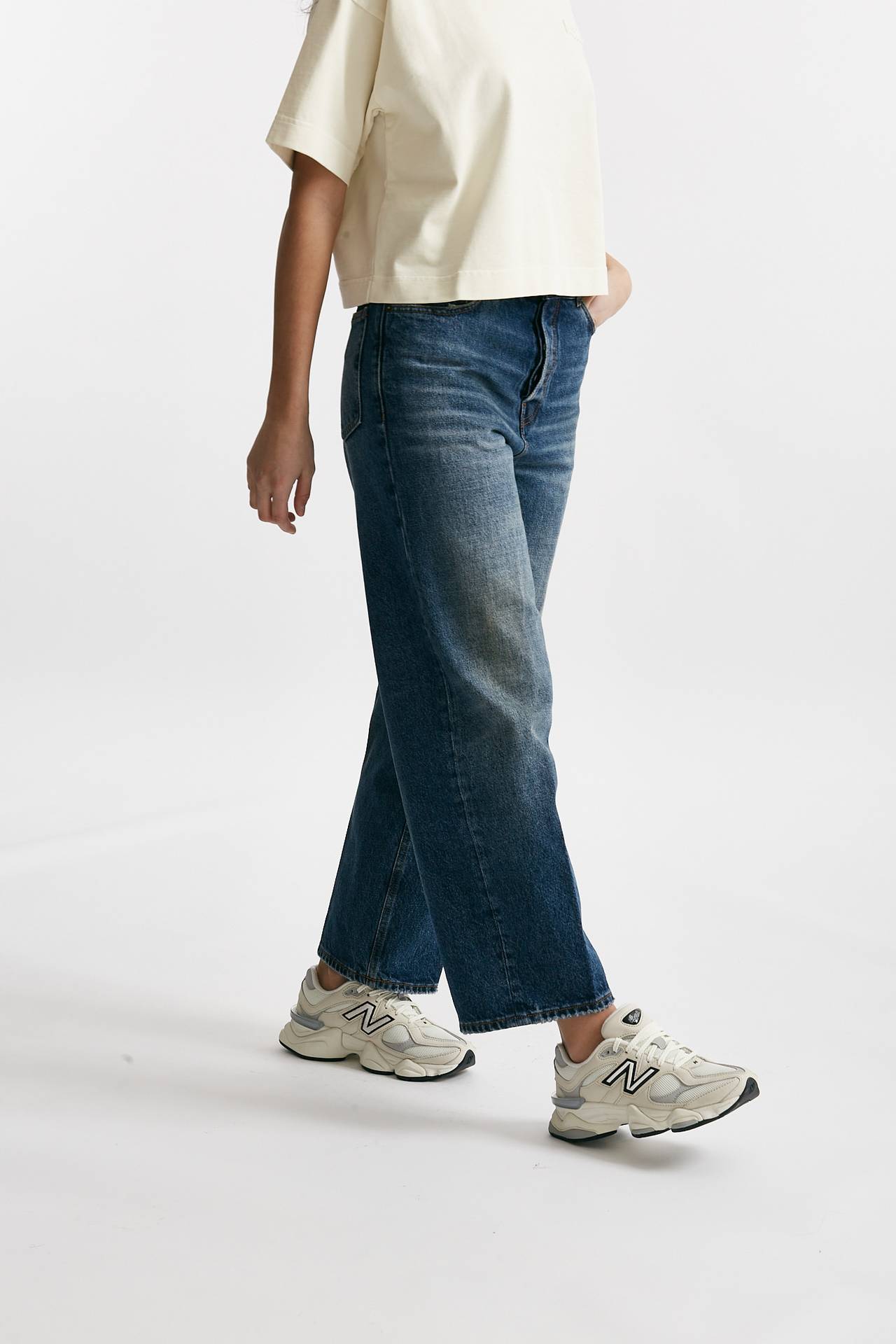 Jeans boy BETTY medio/scuro