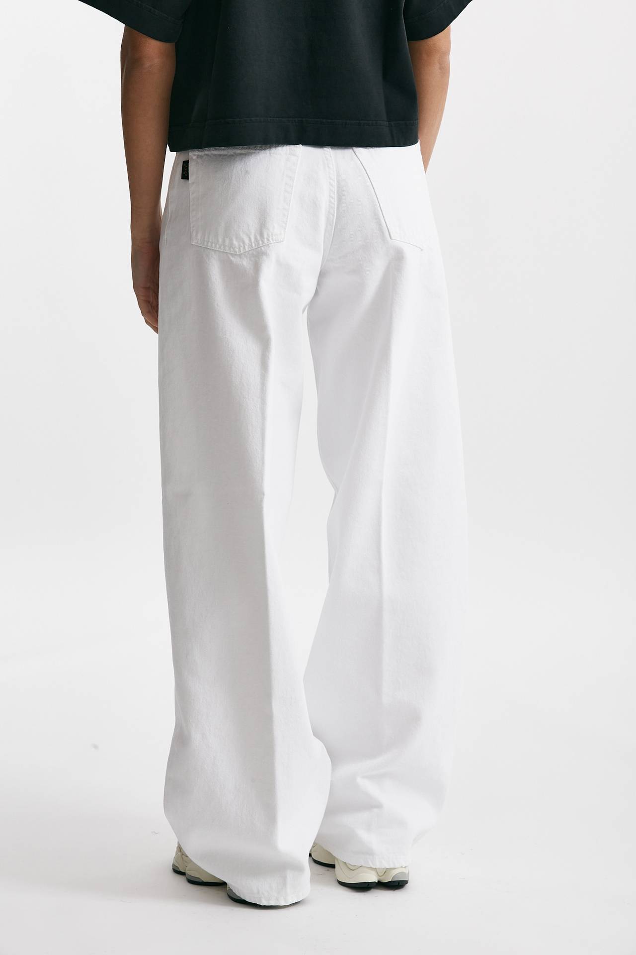 Jeans boyfit over BETHANY bianco