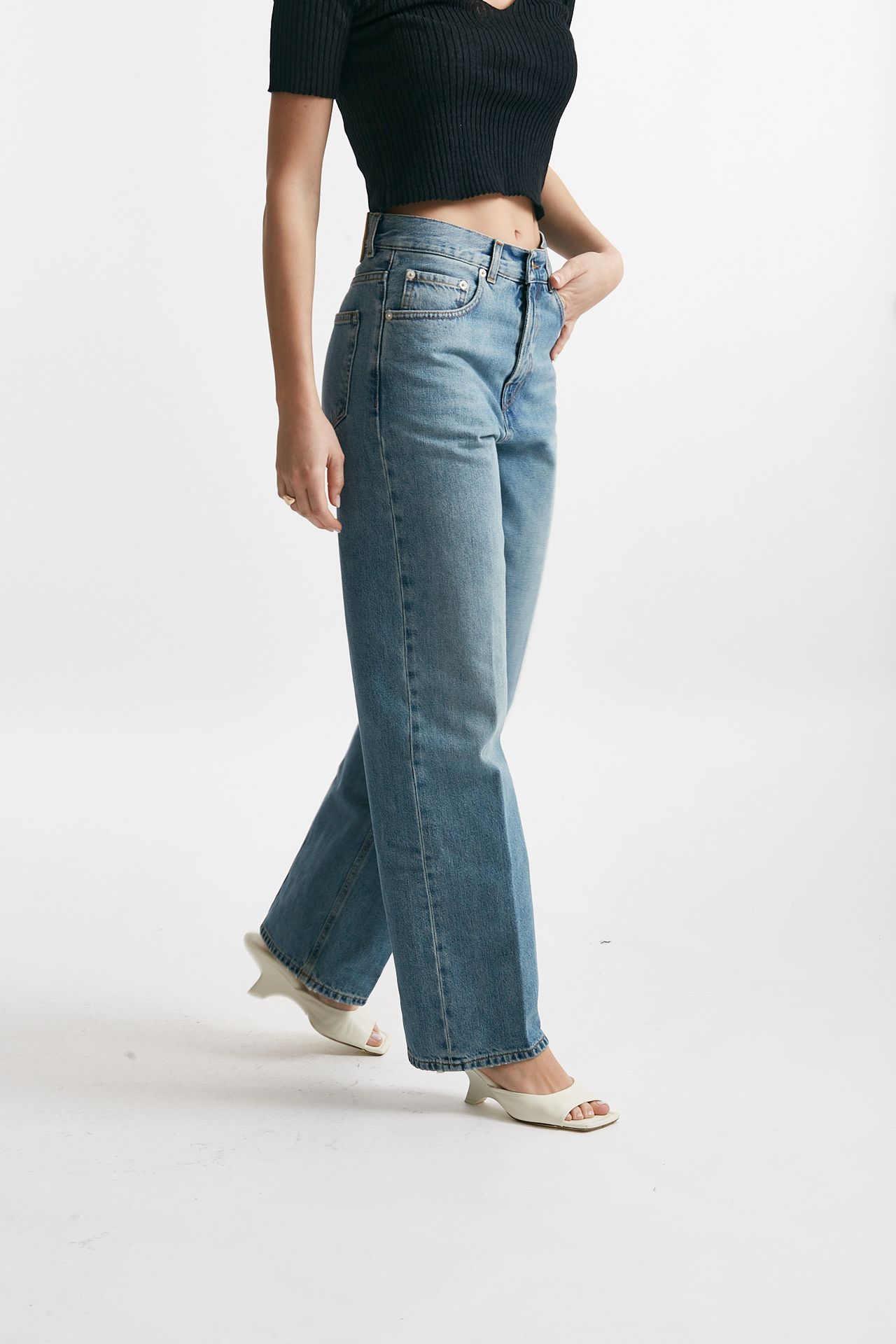 Jeans boyfit BONNIE medio chiaro