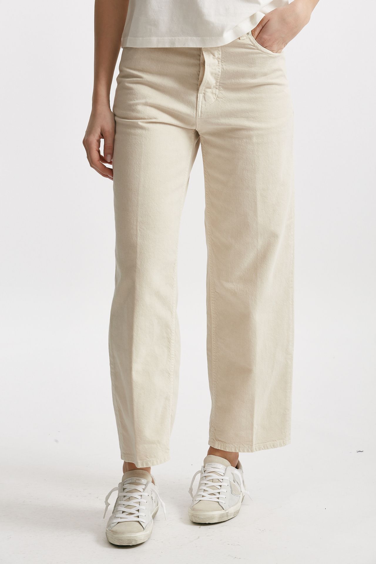 Jeans boy BETTY beige chiaro