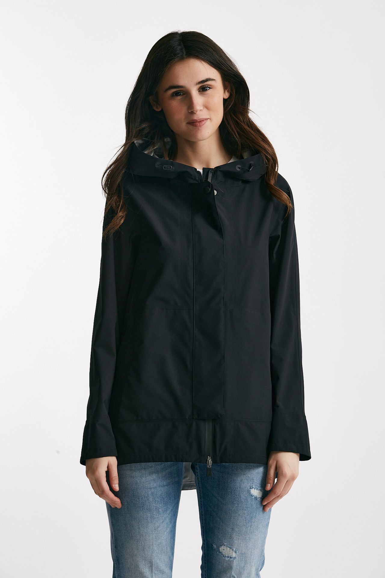 Giubbino in Gore-tex nero