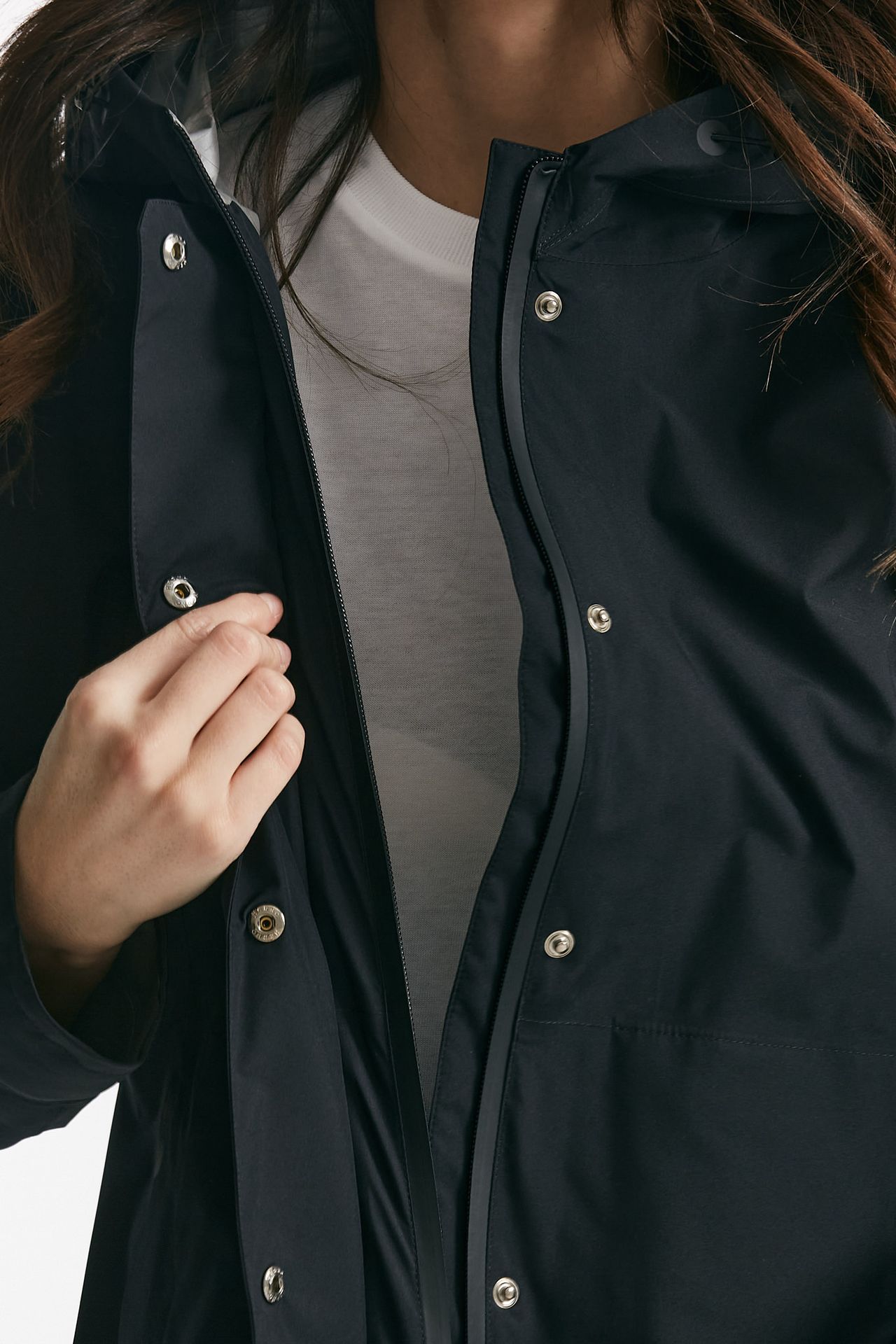 Giubbino in Gore-tex nero