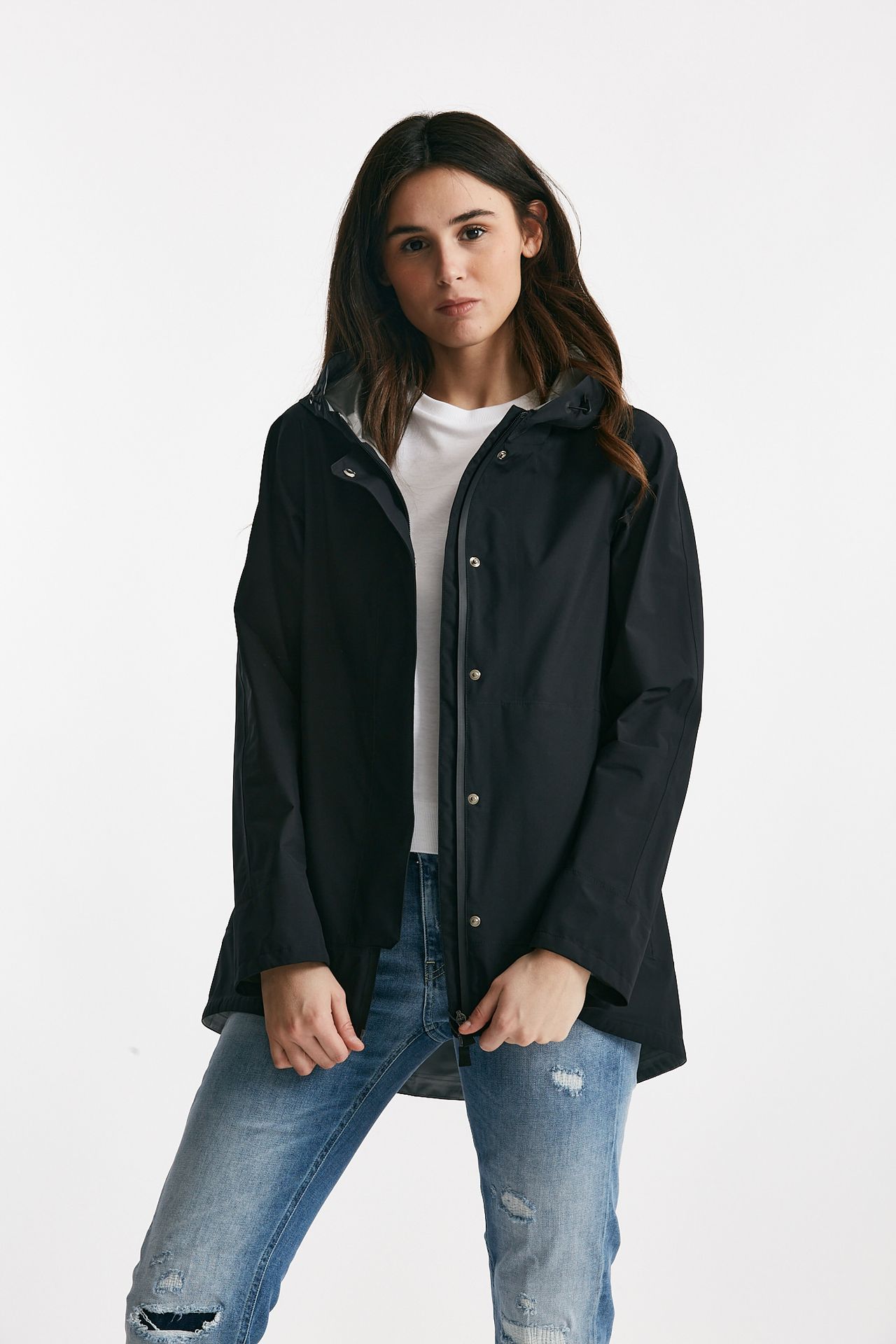 Giubbino in Gore-tex nero