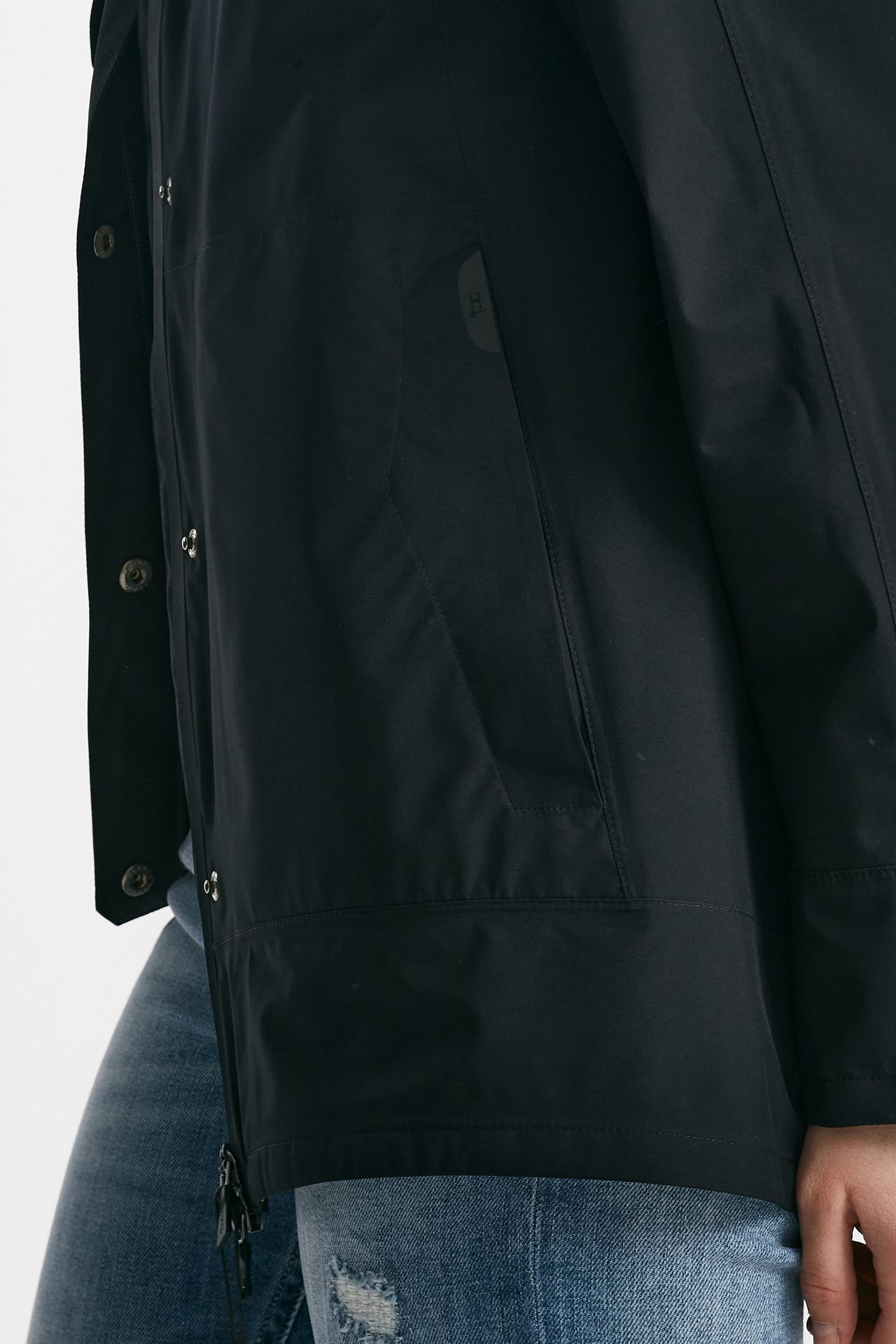 Giubbino in Gore-tex nero