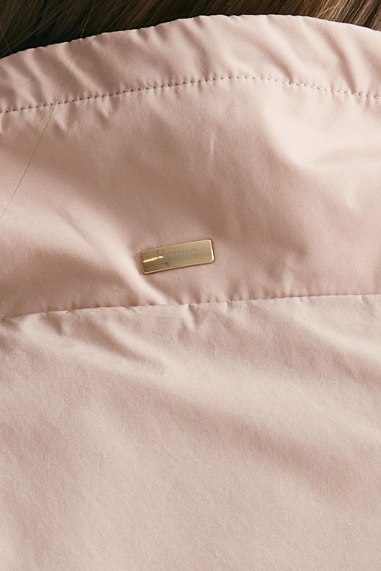 Bomber in taffetà tecnico rosa
