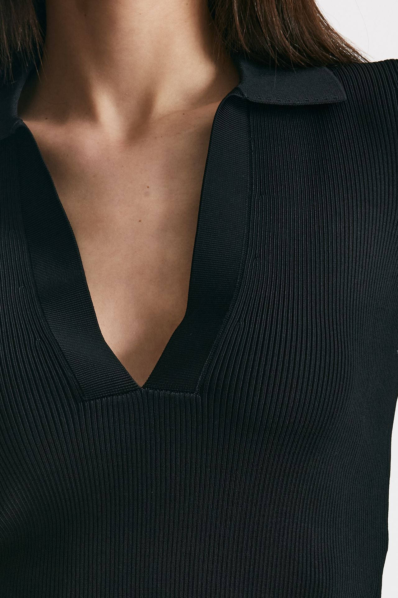 Maglia polo nero