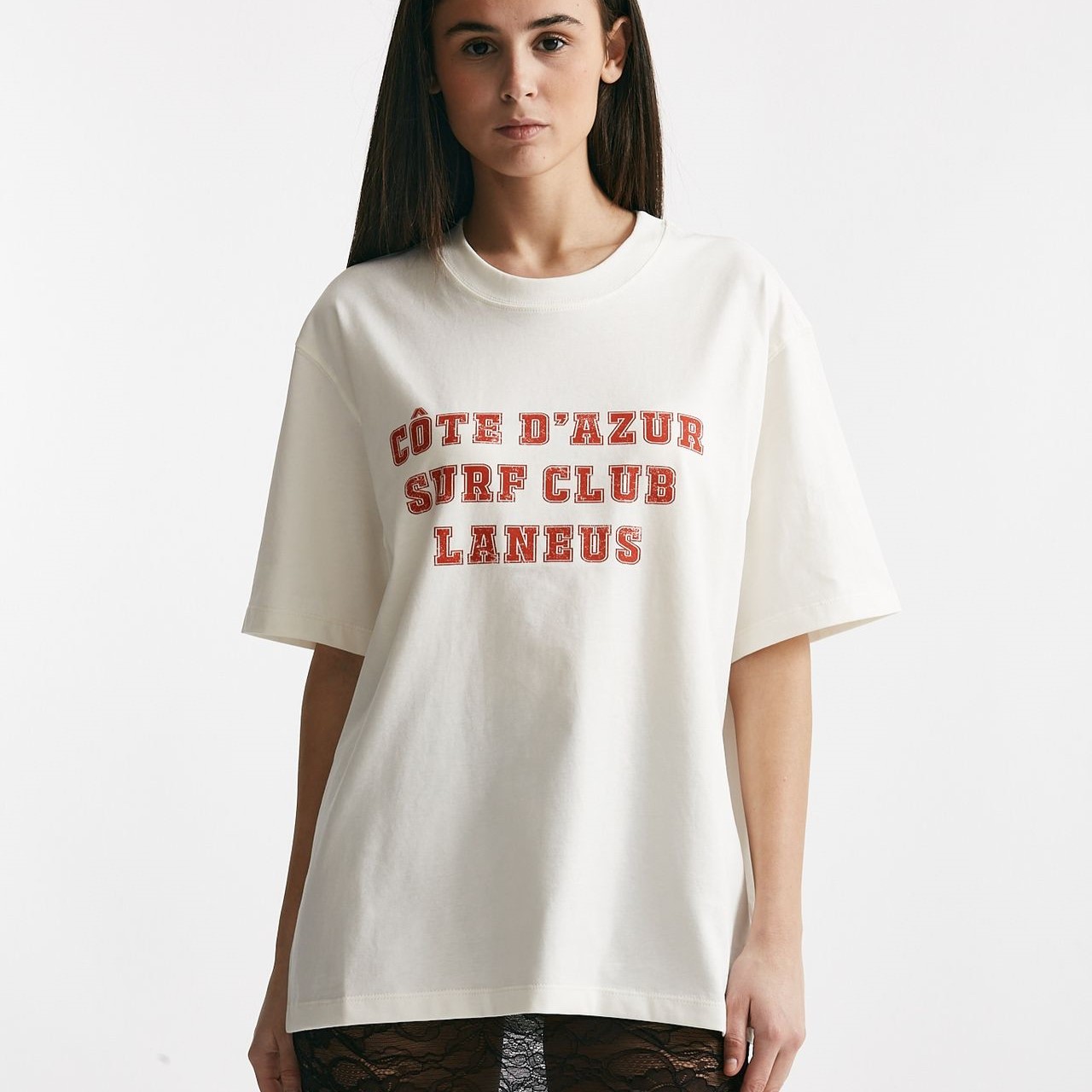 T-shirt over girocollo