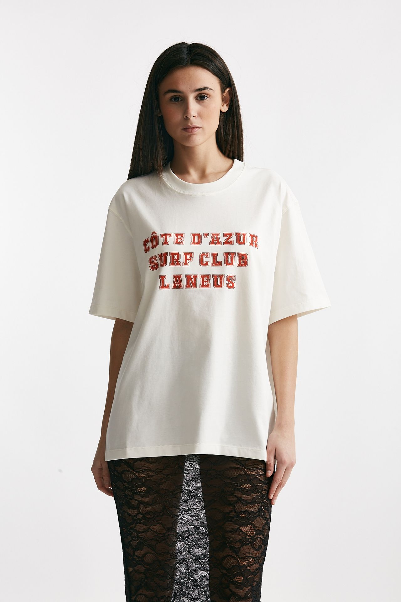 T-shirt over girocollo
