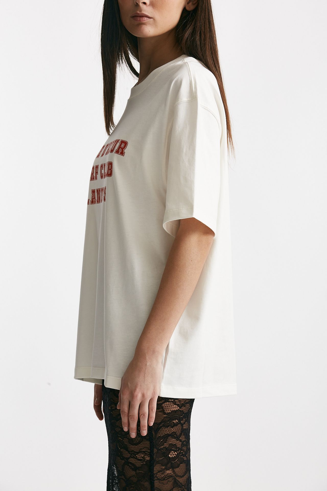 T-shirt over girocollo