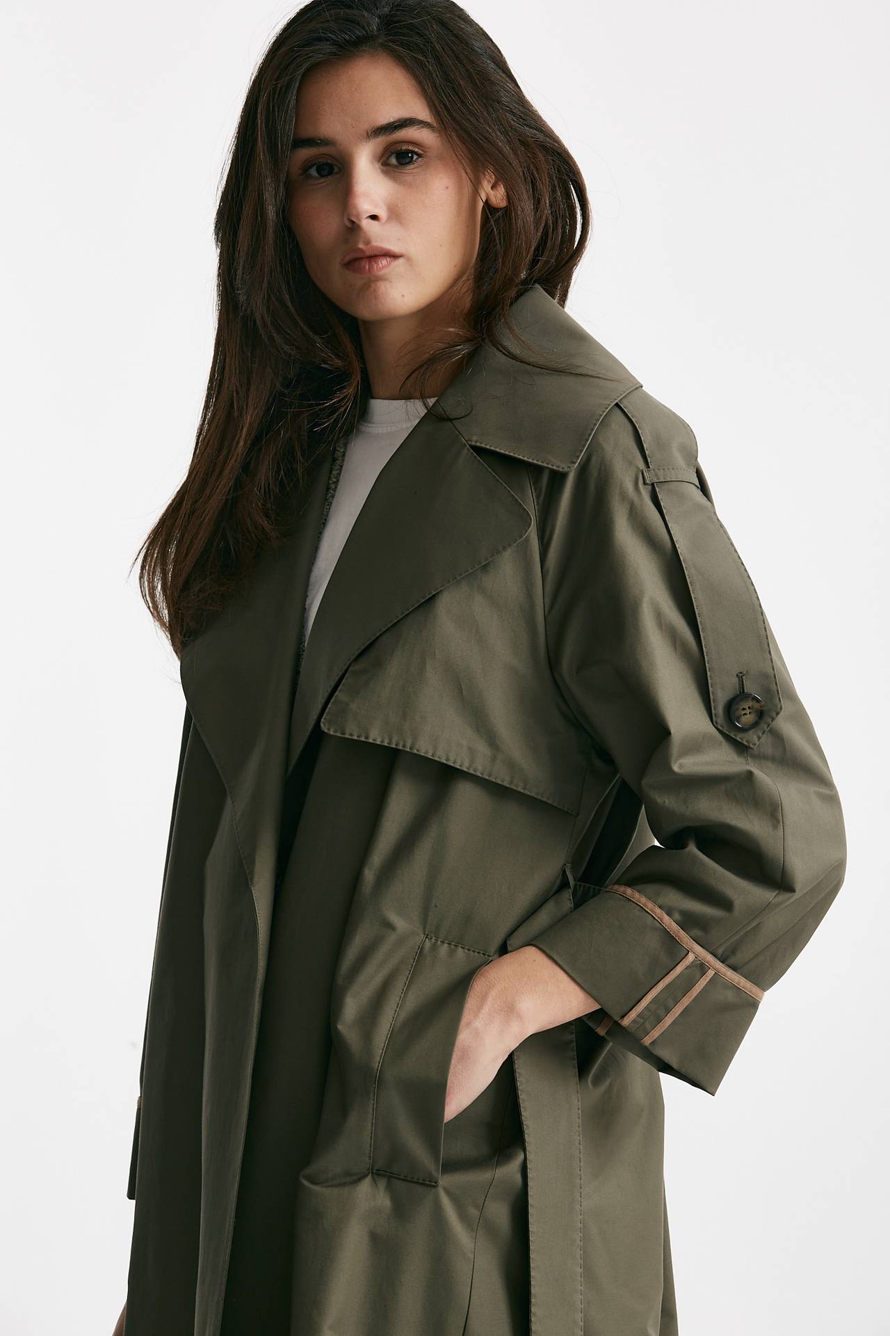 Trench over UTRENCH verde militare
