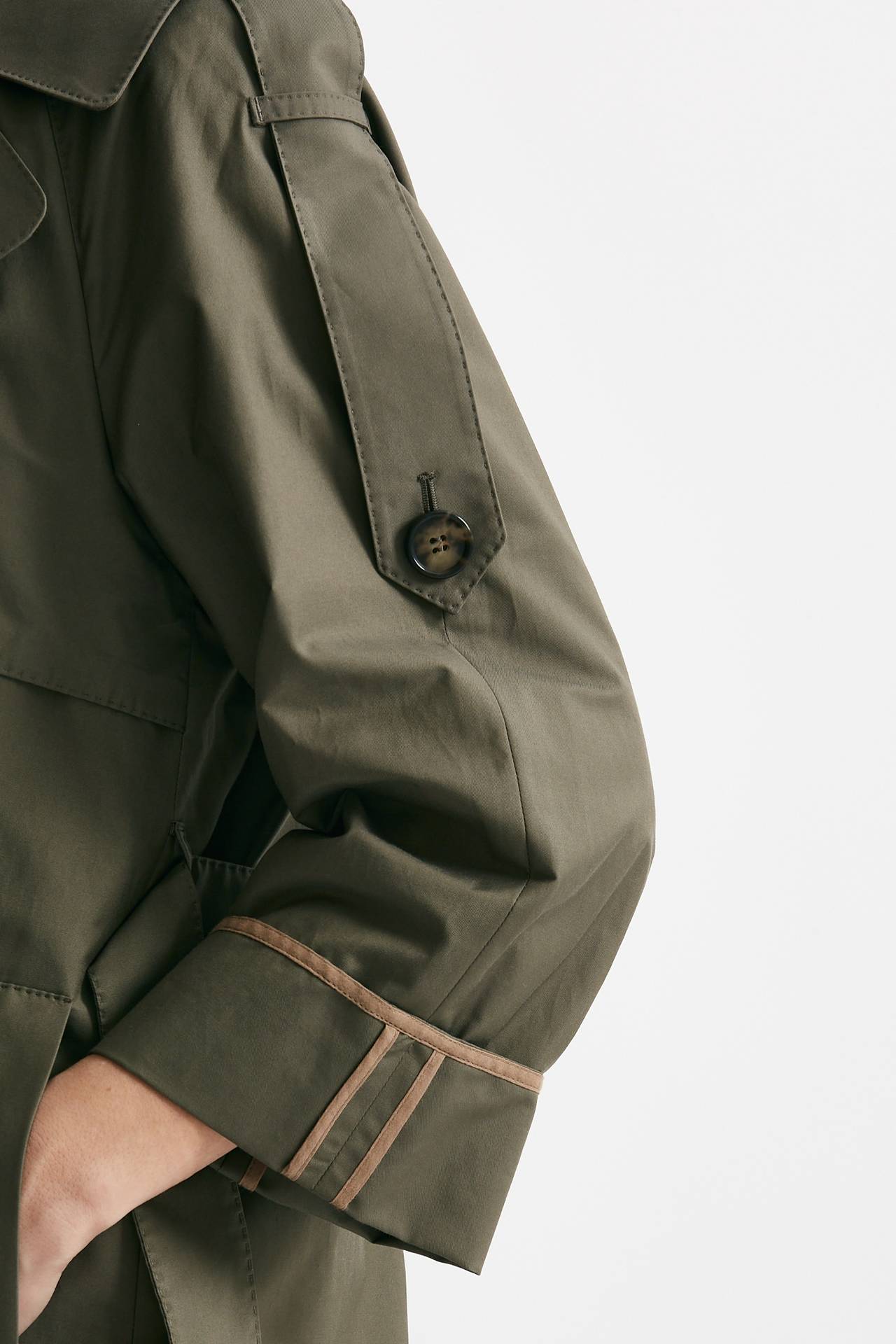 Trench over UTRENCH verde militare