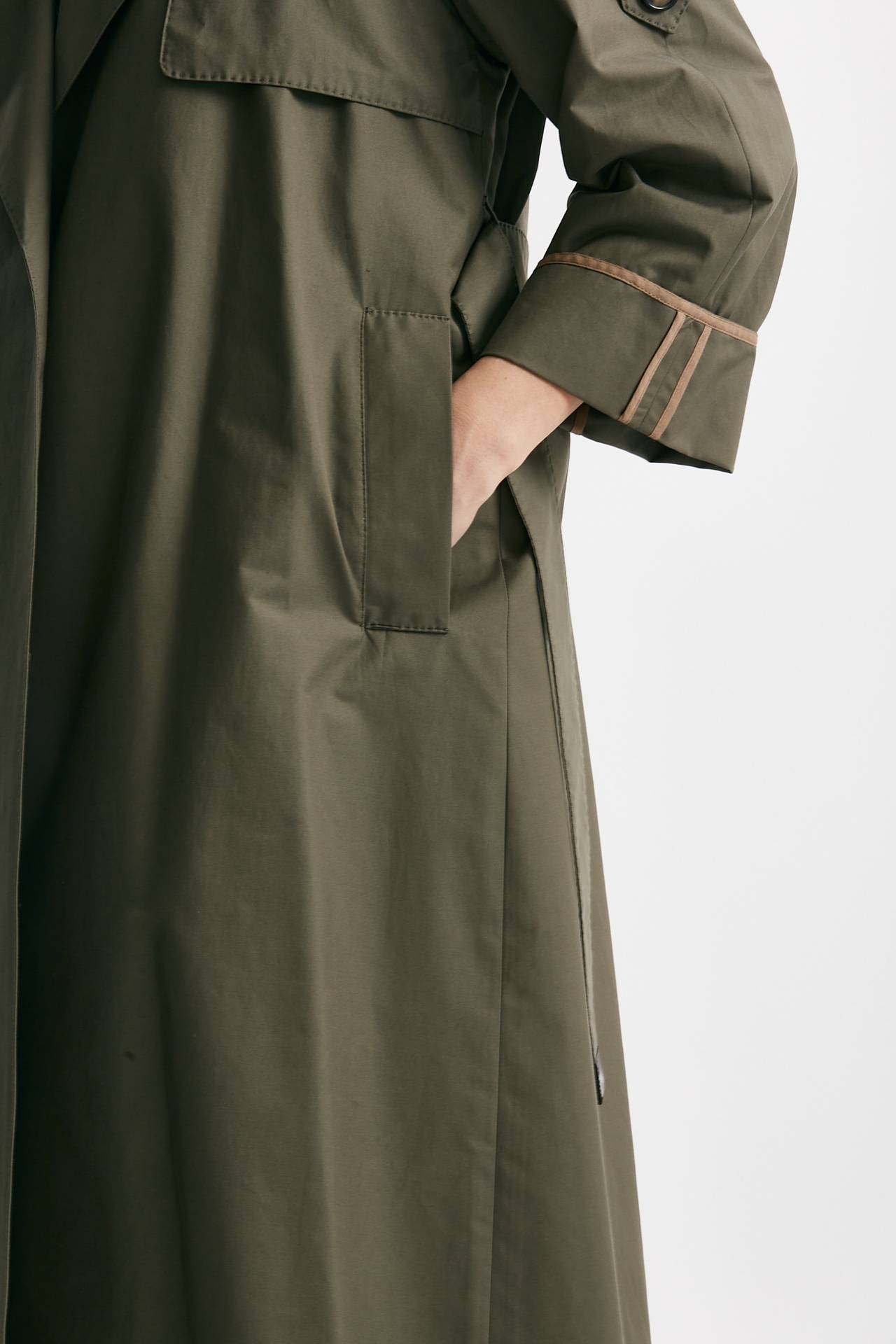 Trench over UTRENCH verde militare