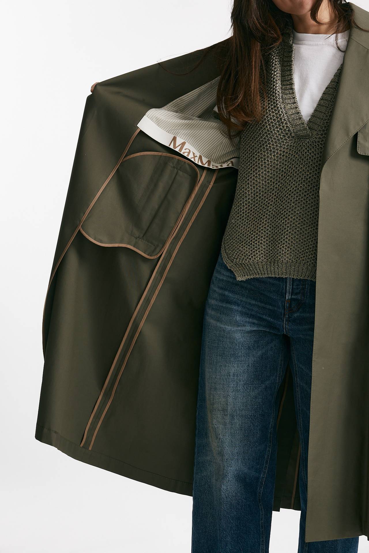 Trench over UTRENCH verde militare