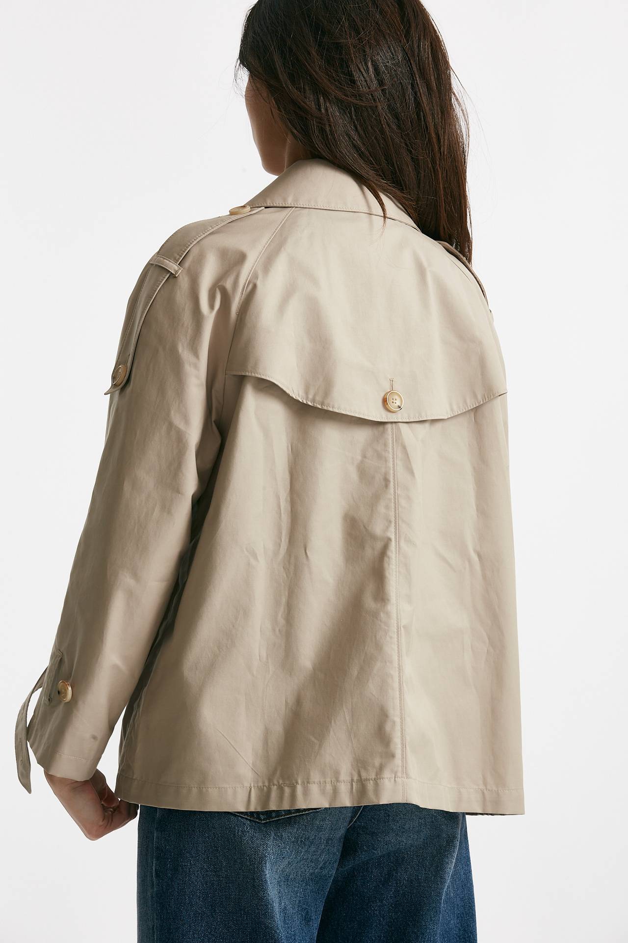 Trench corto DTRENCH beige