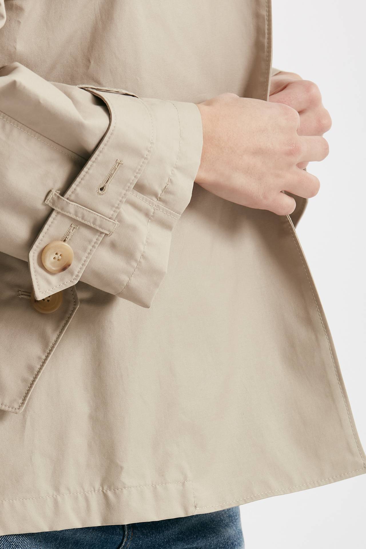 Trench corto DTRENCH beige