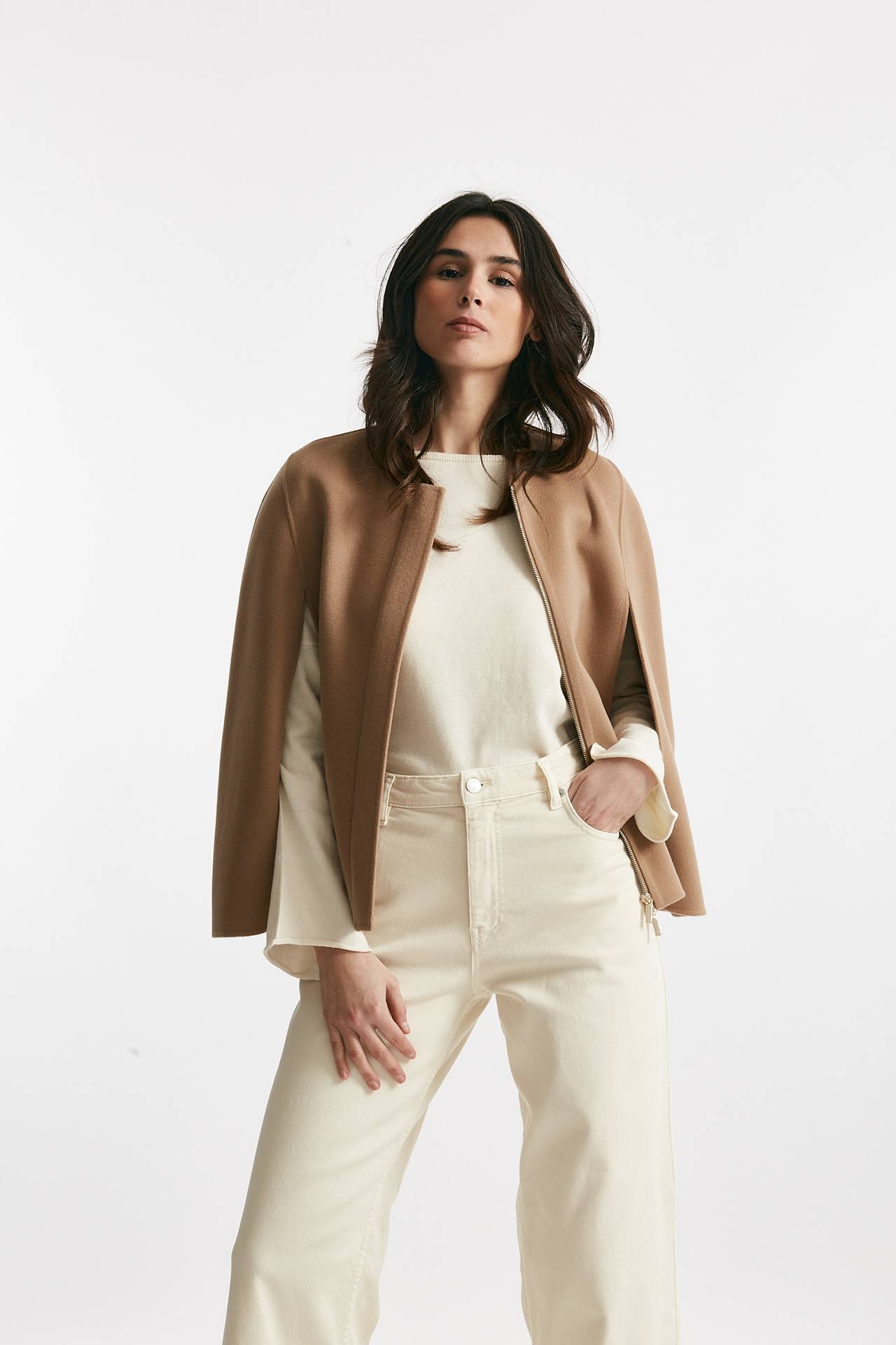 Mantella in drap di lana HELENE