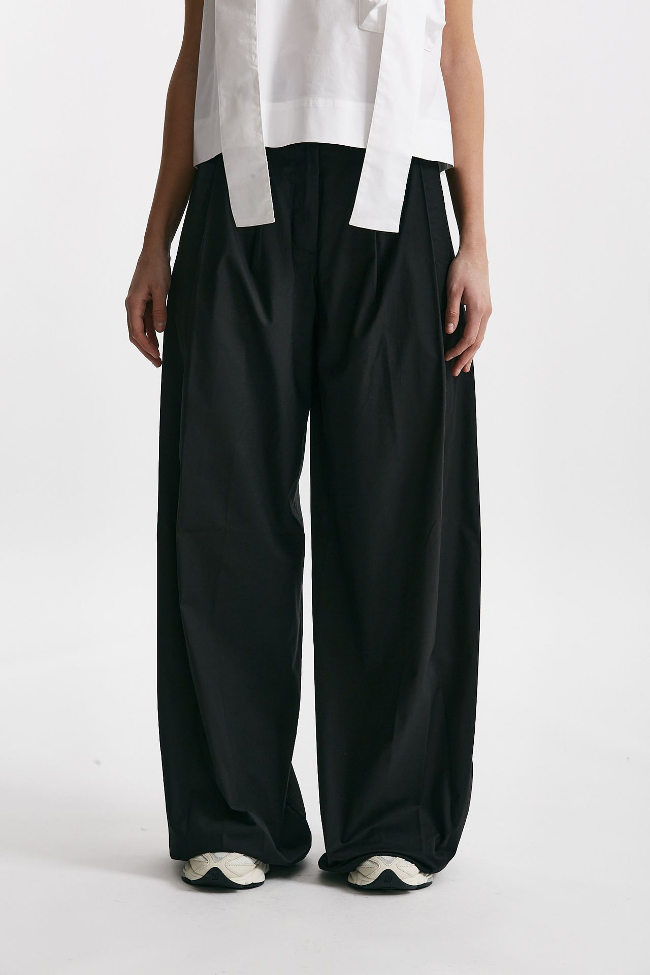 Pantalone ampio PETRA nero