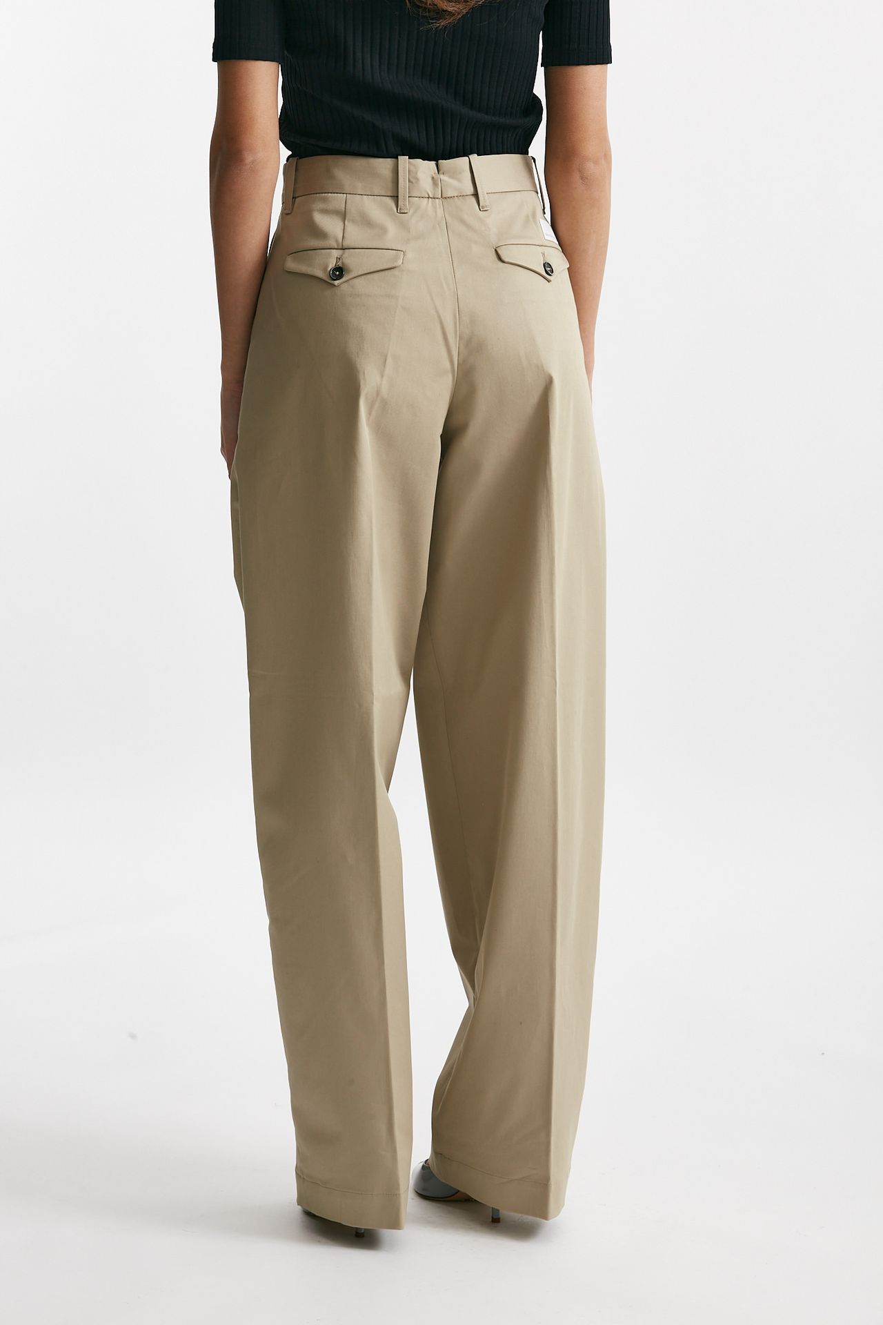 Pantalone palazzo NANCY beige