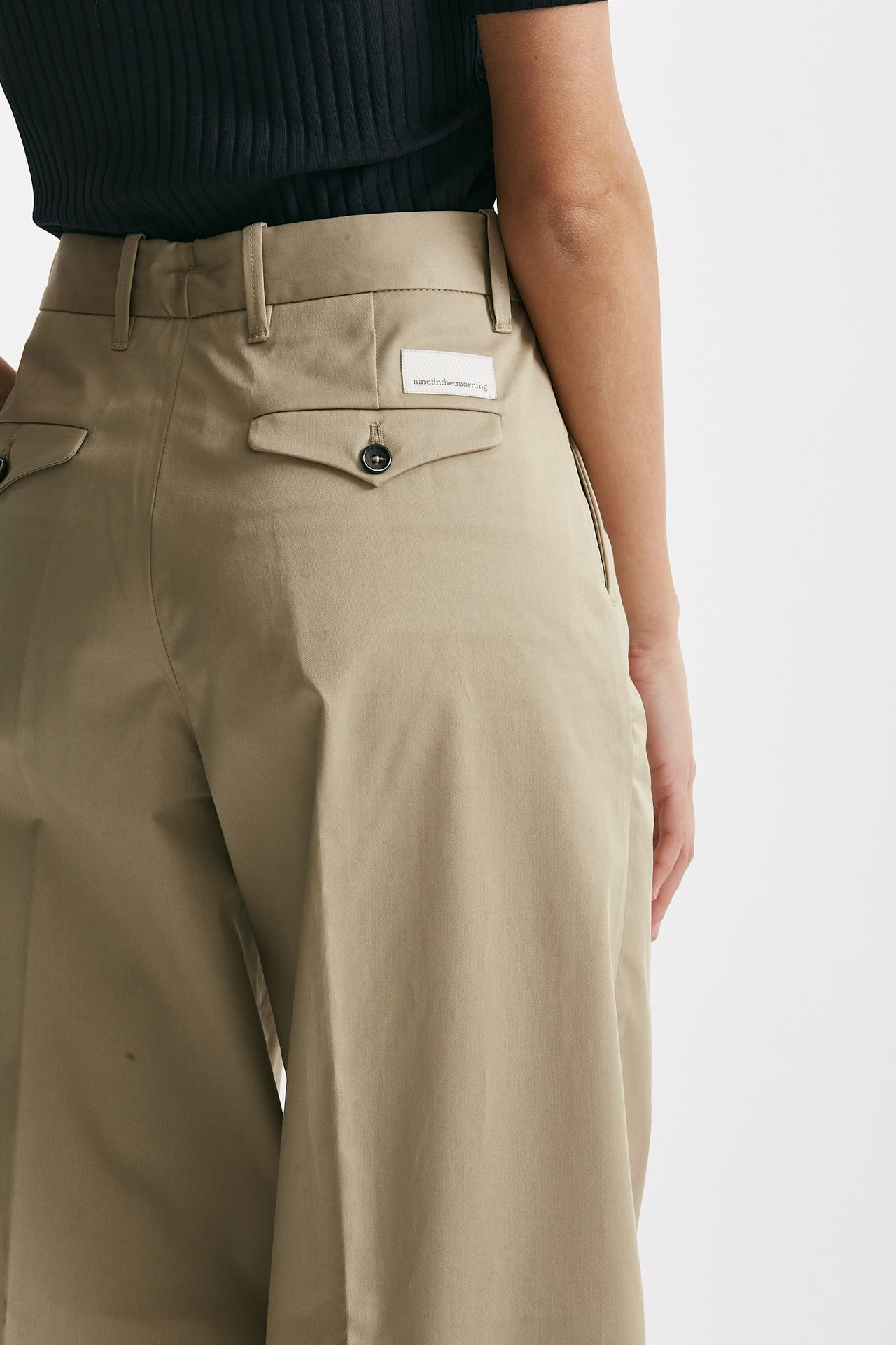 Pantalone palazzo NANCY beige