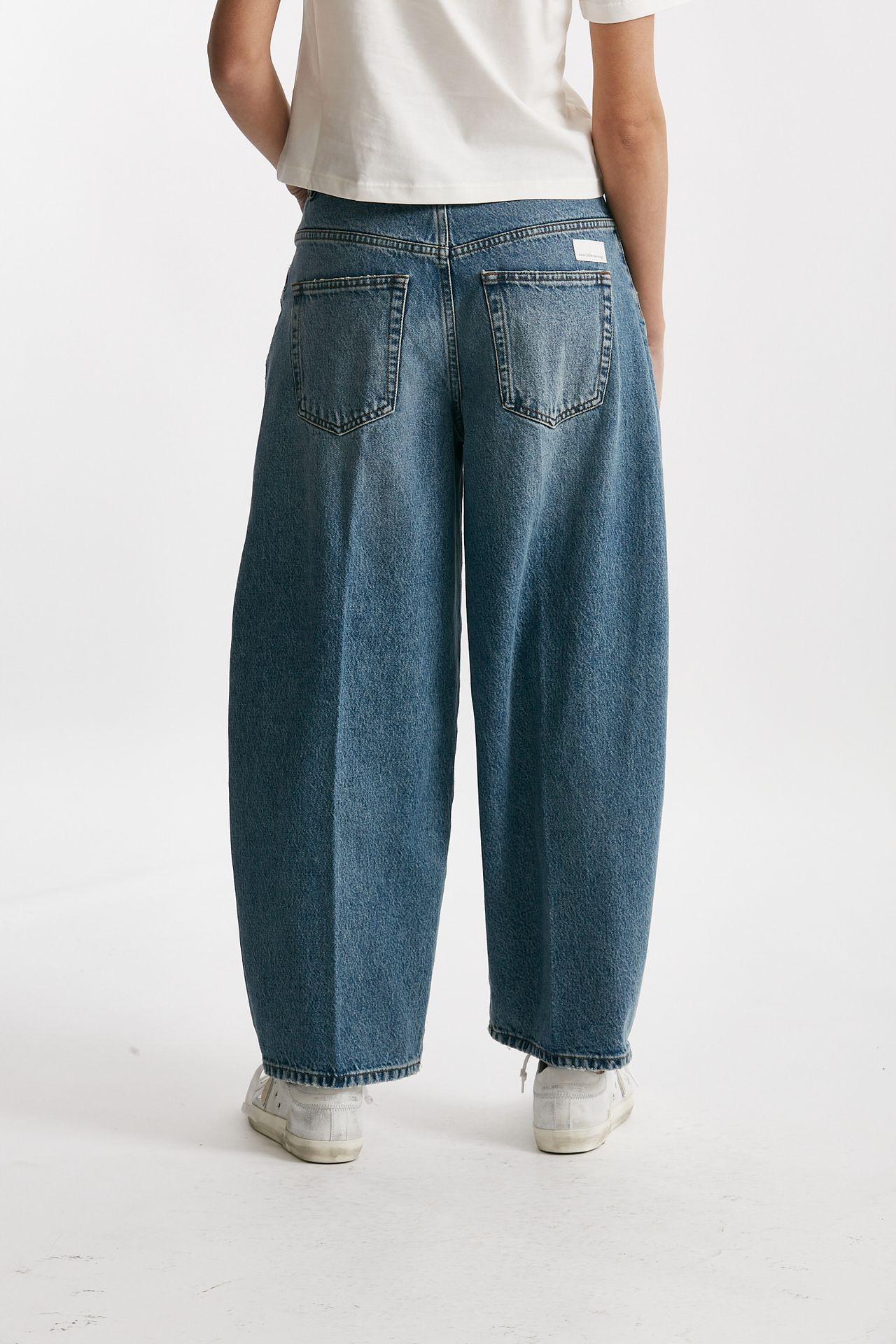 Jeans carrot MILENA Lavaggio medio chiaro