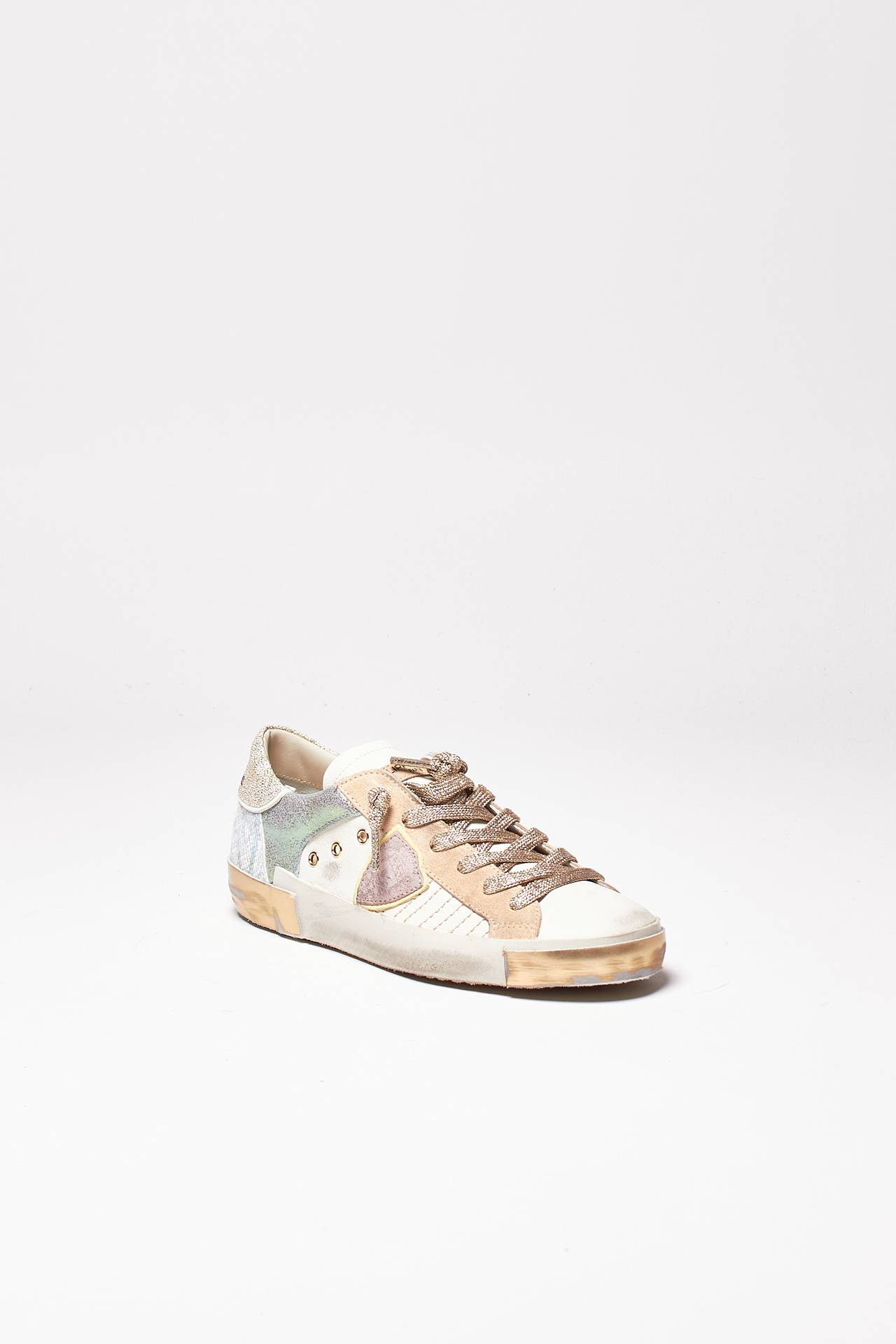 Sneakers in pelle e suede PARIS – PRLD-VYX3