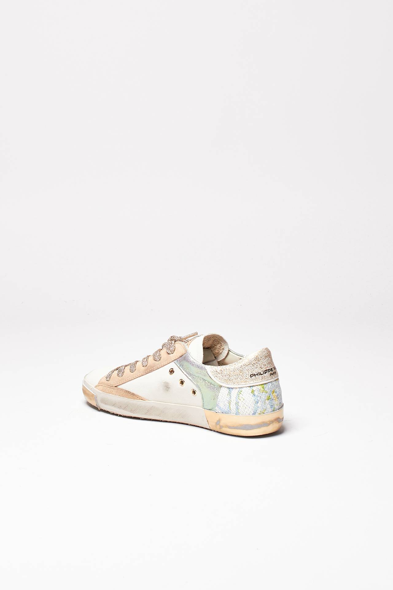 Sneakers in pelle e suede PARIS – PRLD-VYX3