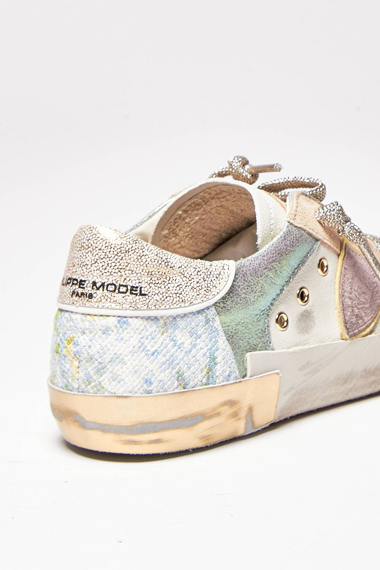 Sneakers in pelle e suede PARIS – PRLD-VYX3