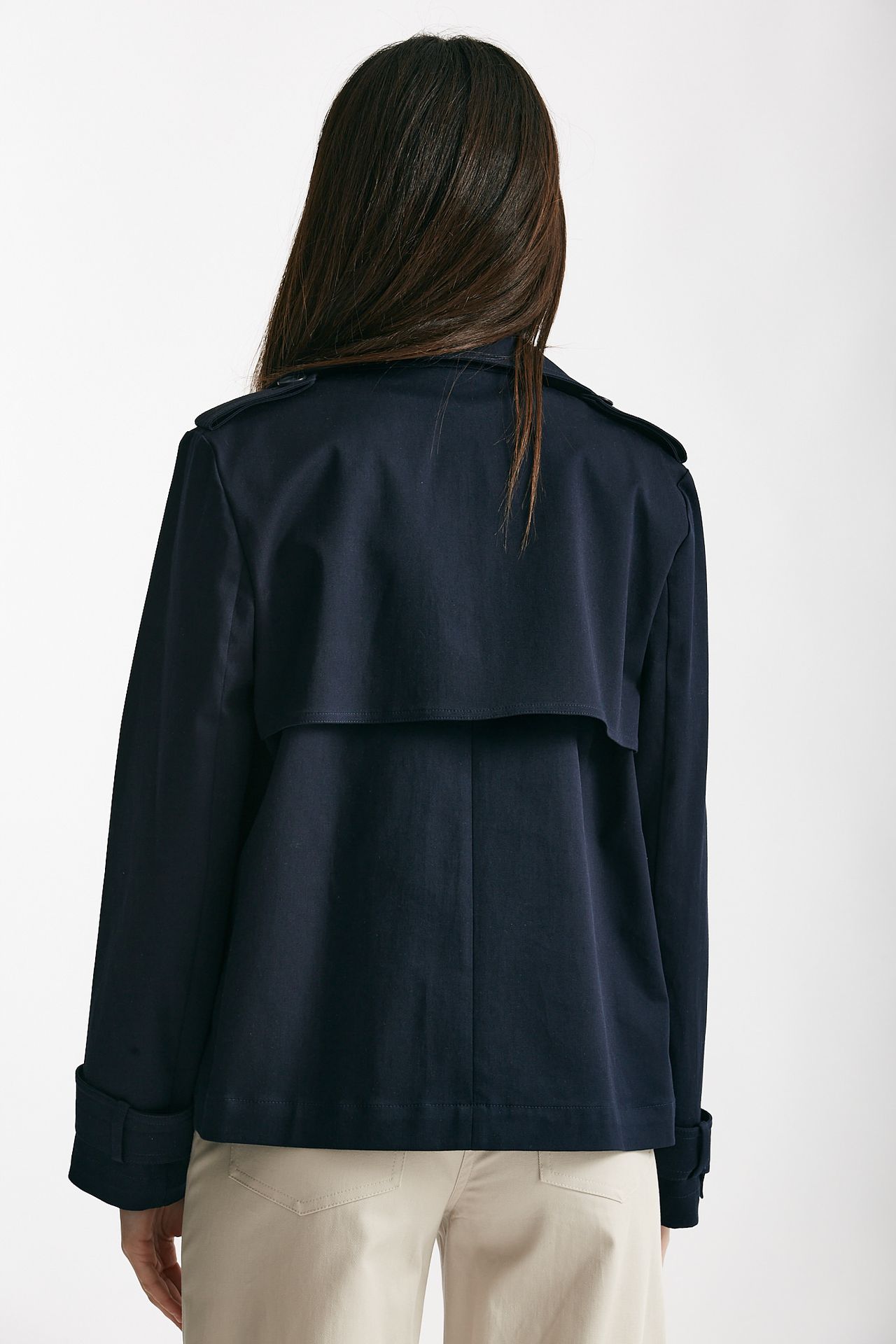 Giacca corta blu
