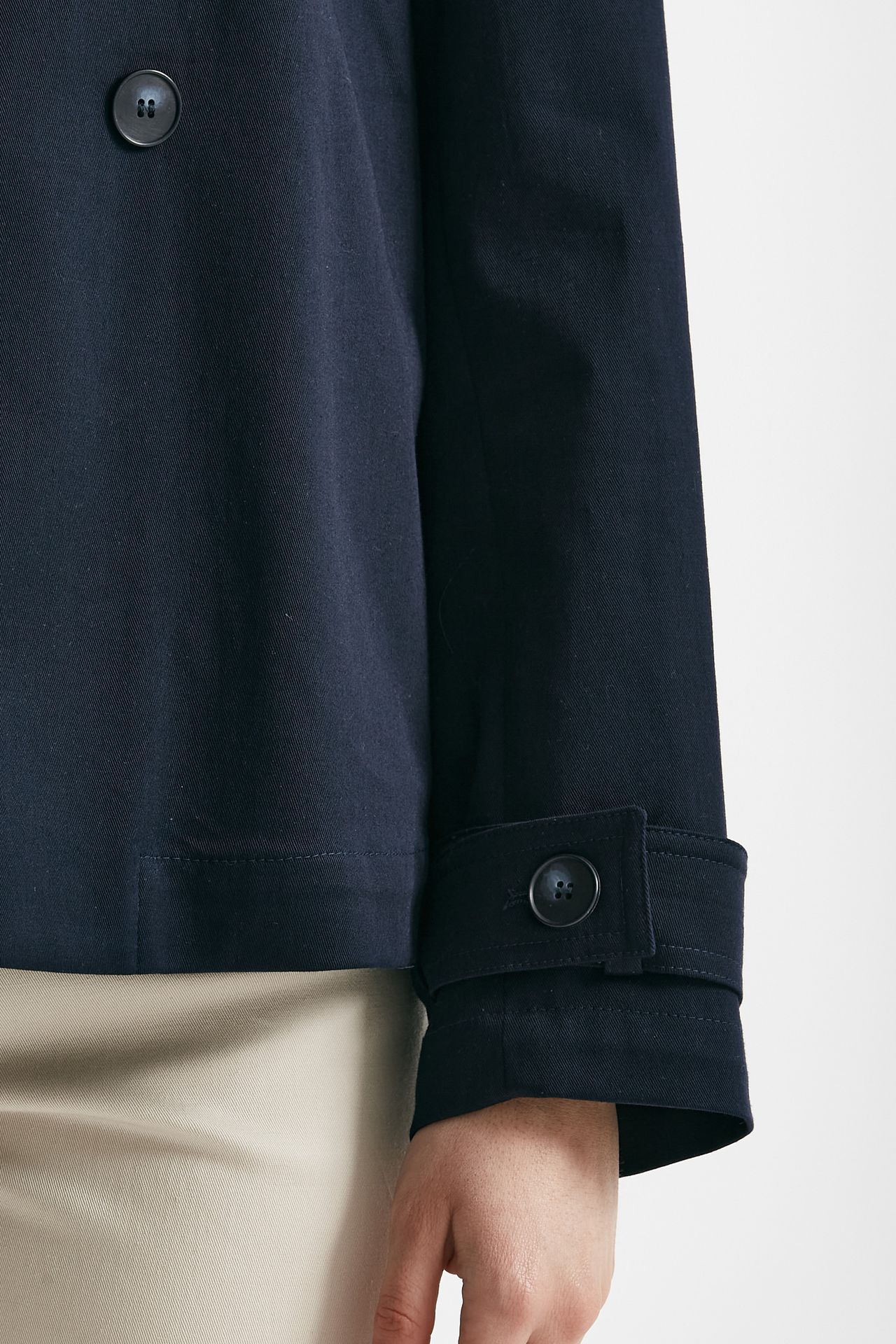 Giacca corta blu