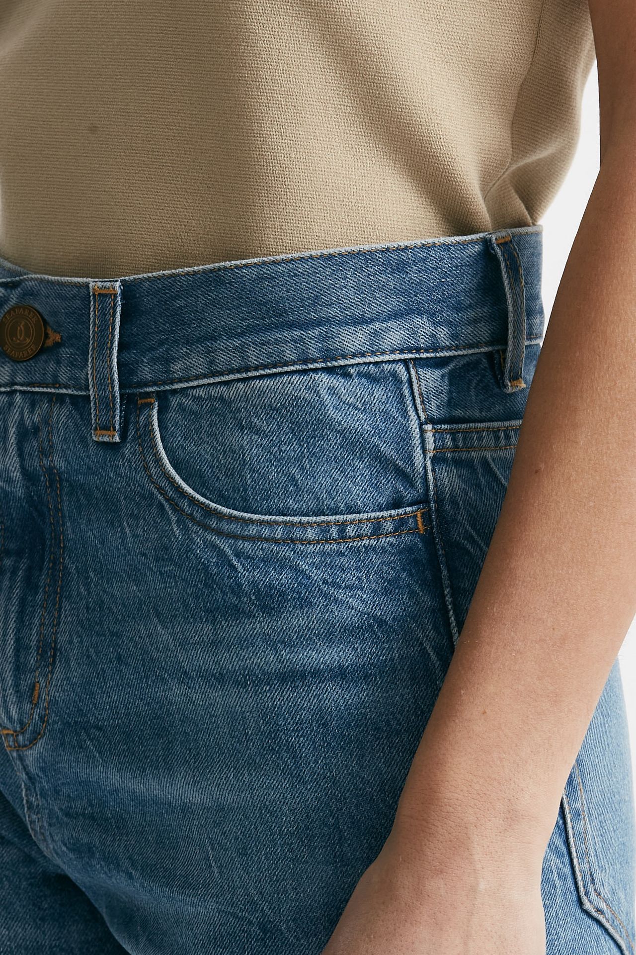 Jeans regular fit SMINE lavaggio medio