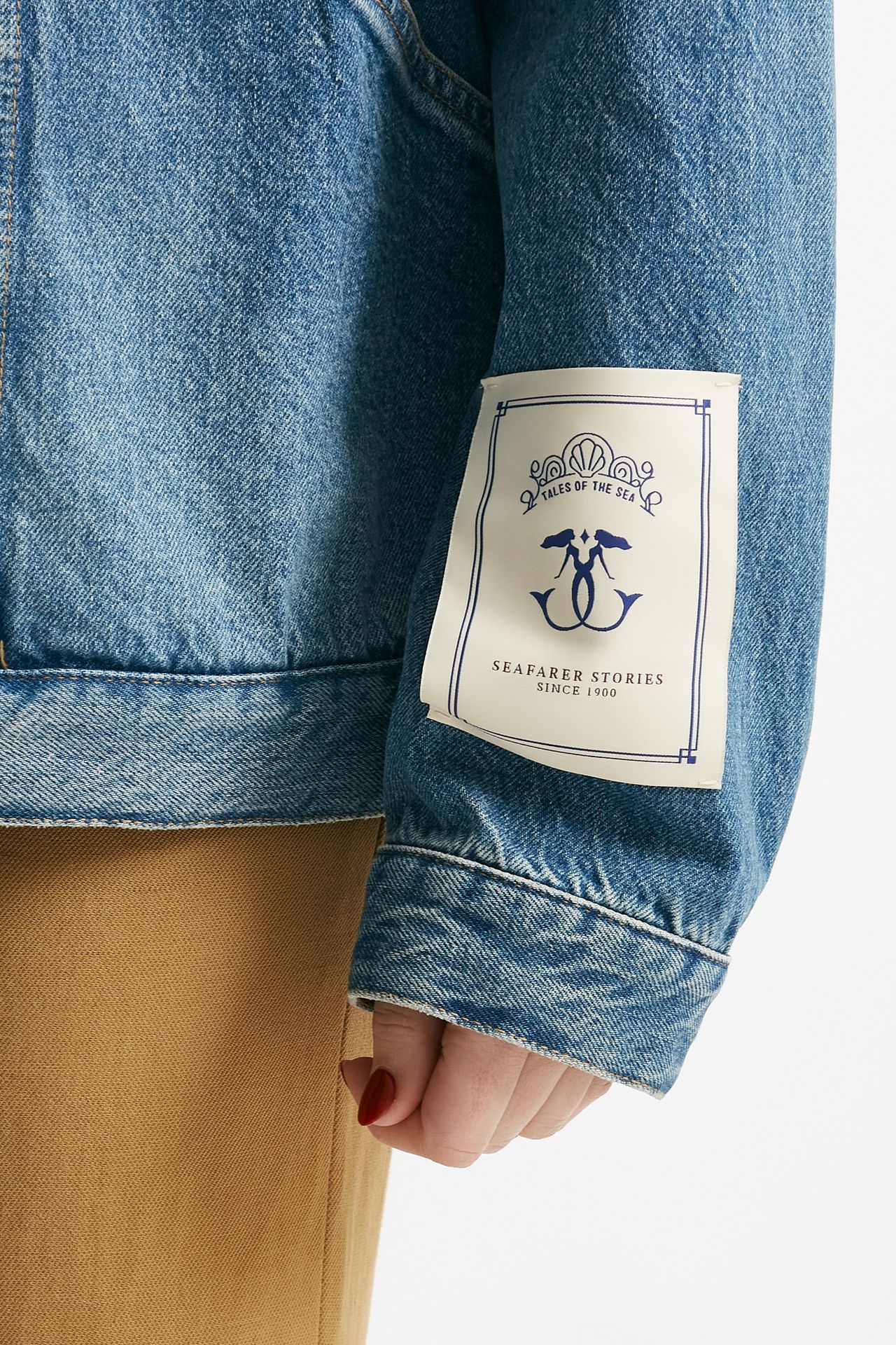 Giubbino in denim Over