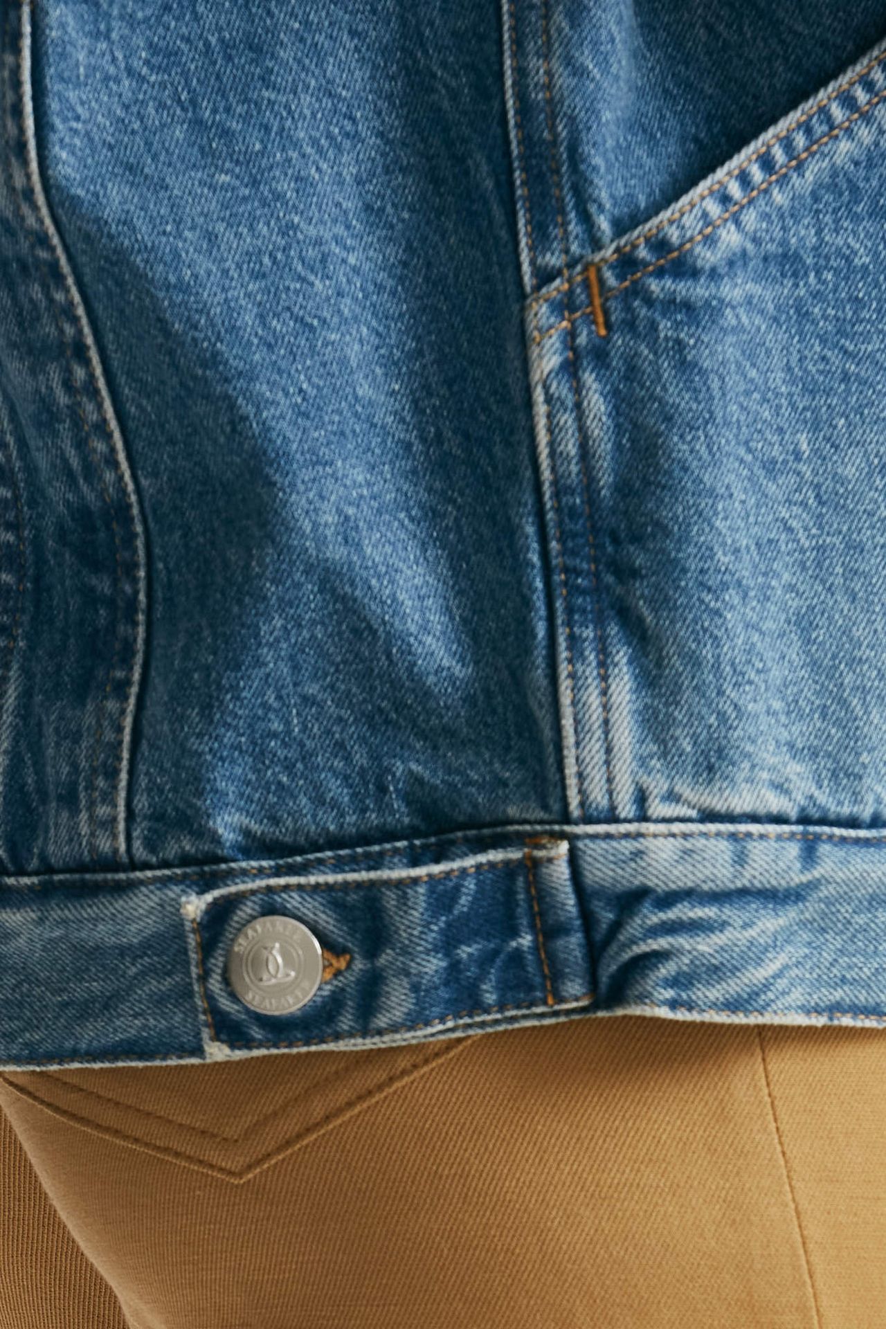 Giubbino in denim Over
