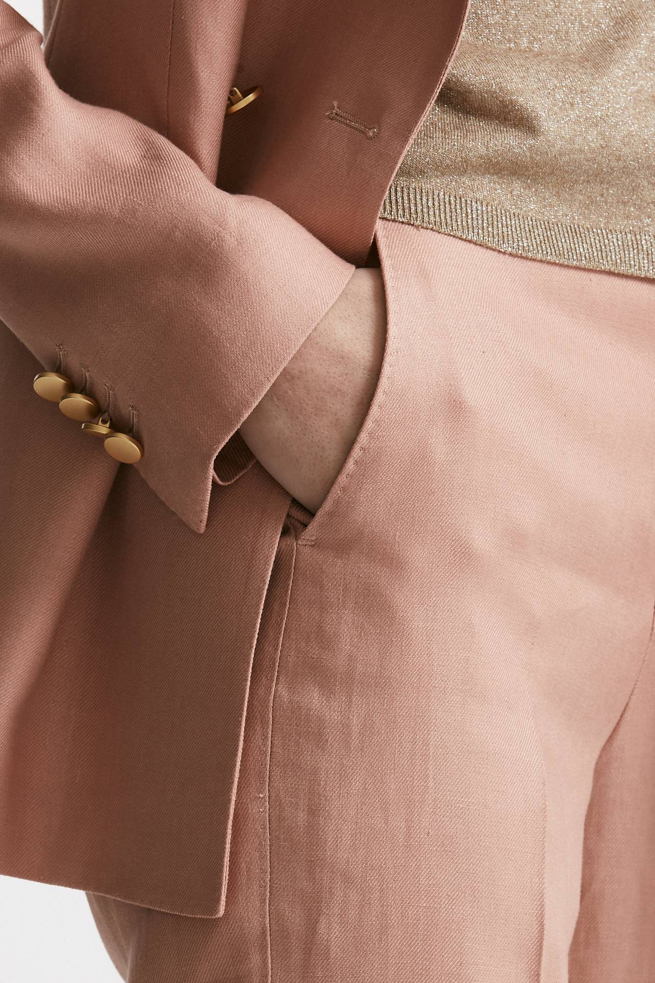 Tailleur doppiopetto T-PARIGI rosa