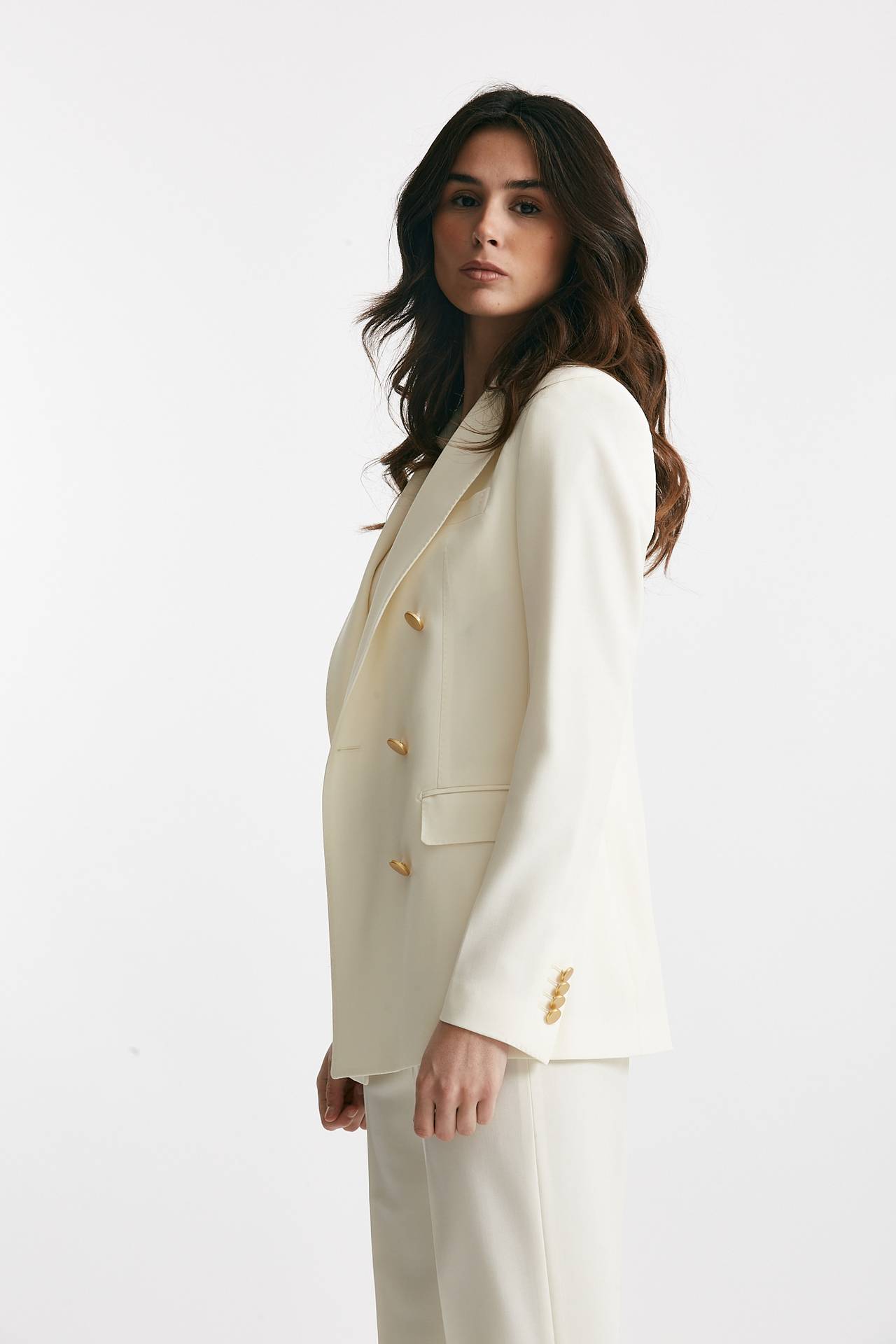 Tailleur doppiopetto T-PARIGI bianco
