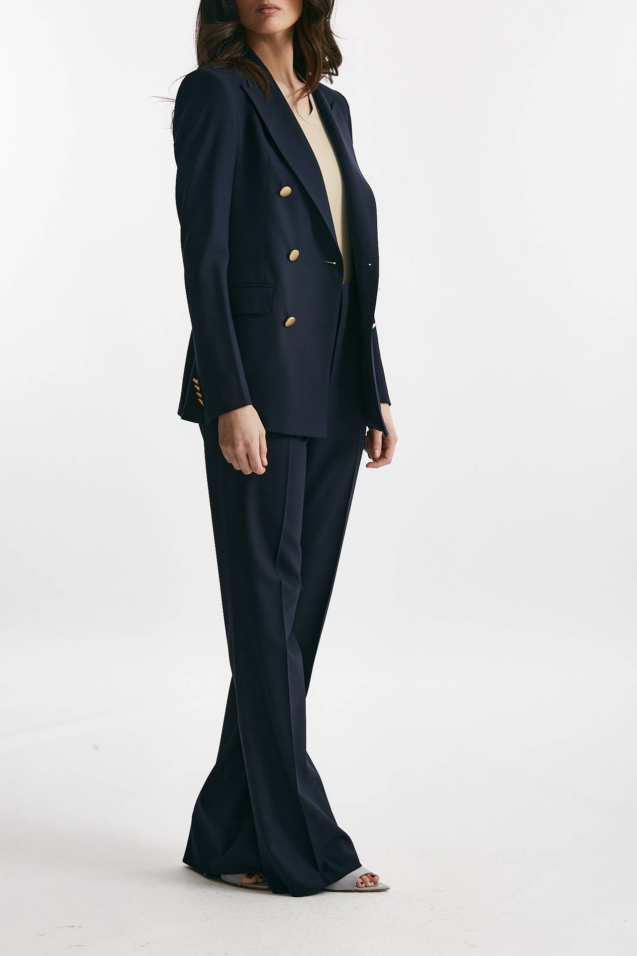 Tailleur doppiopetto T-PARIGI blu