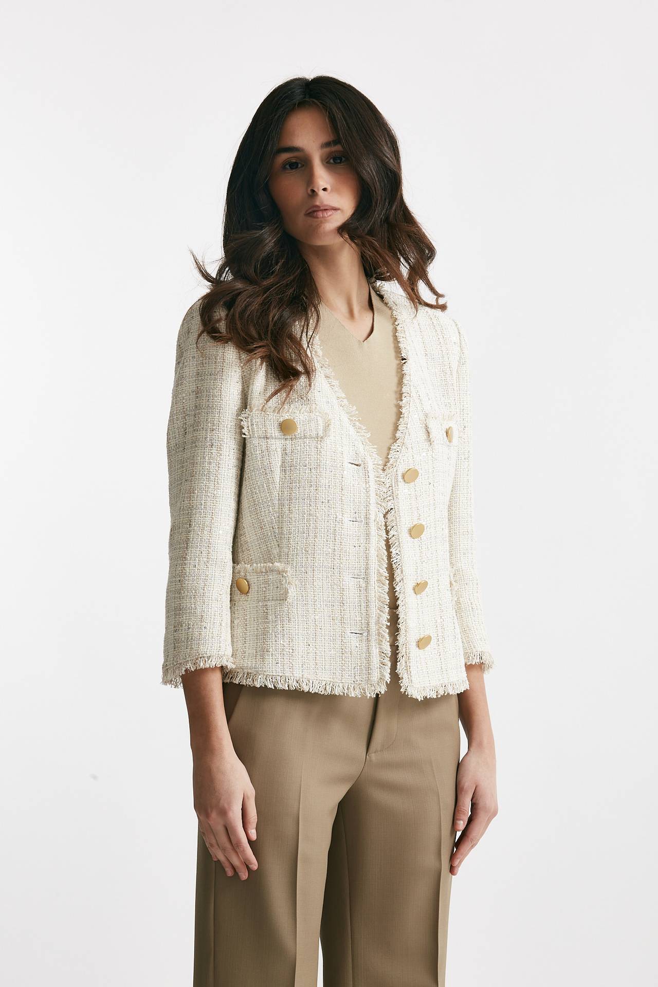 Giacca chanel DHARMA bianco