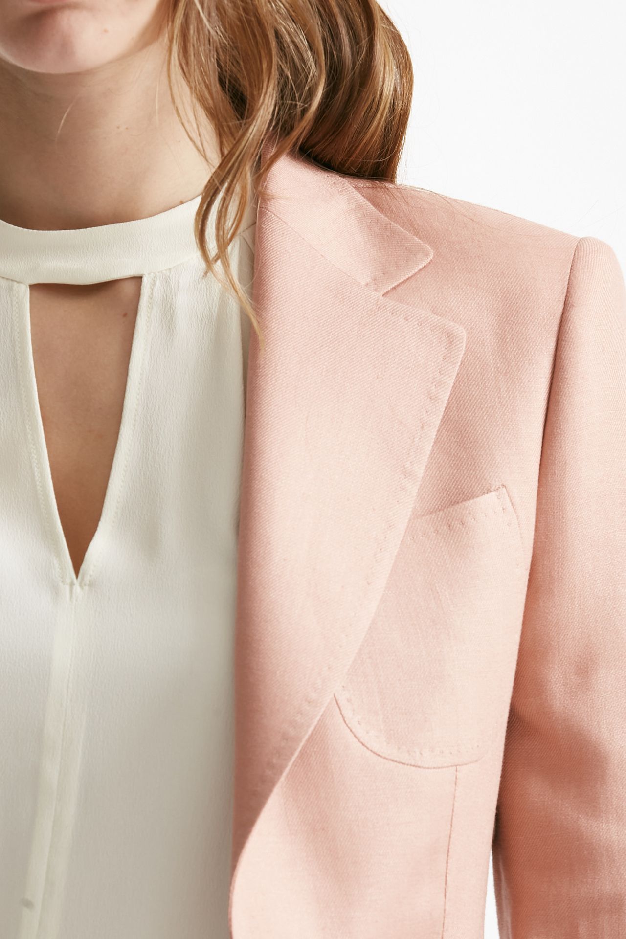 Giacca monopetto JDEBRA12L rosa