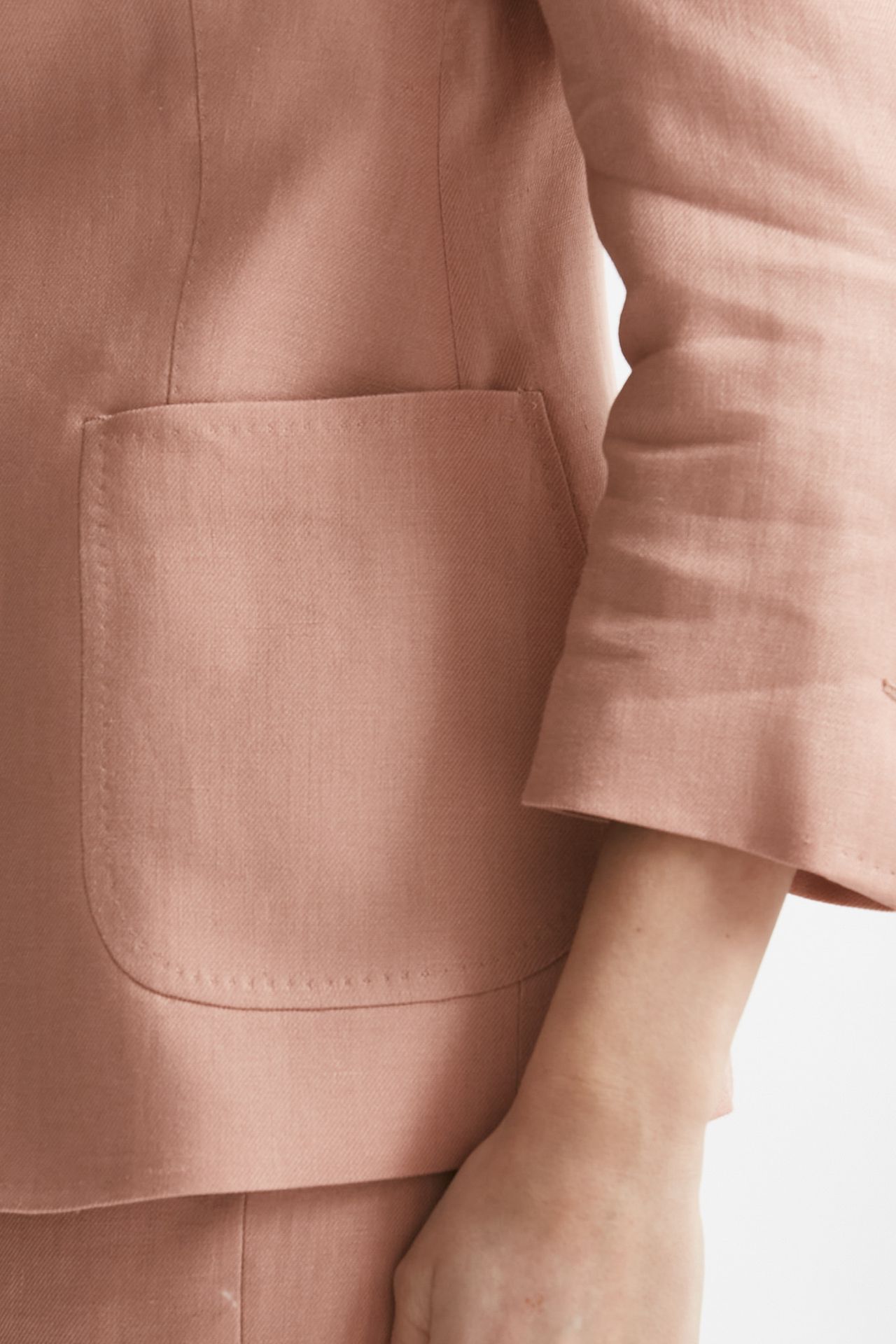 Giacca monopetto JDEBRA12L rosa