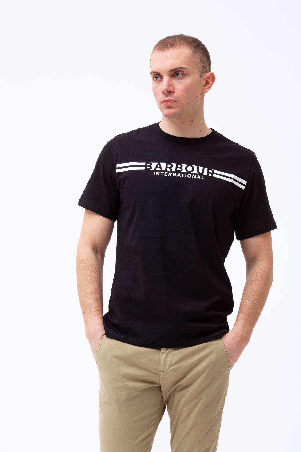 T-shirt in cotone girocollo