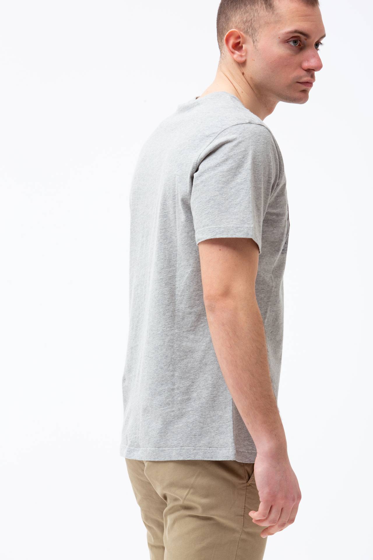 T-shirt in cotone girocollo 