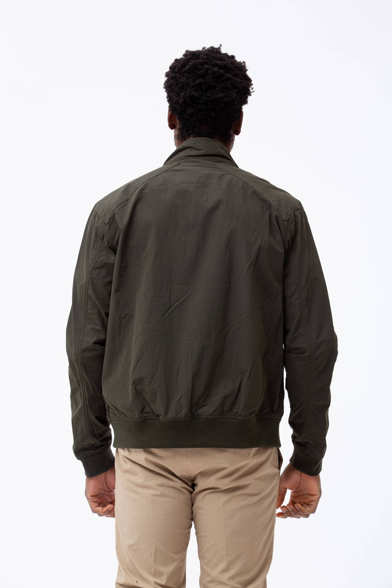 Bomber in nylon e cotone