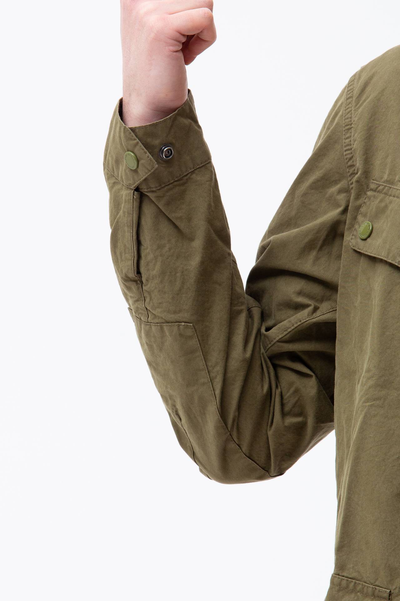 Field jacket in cotone