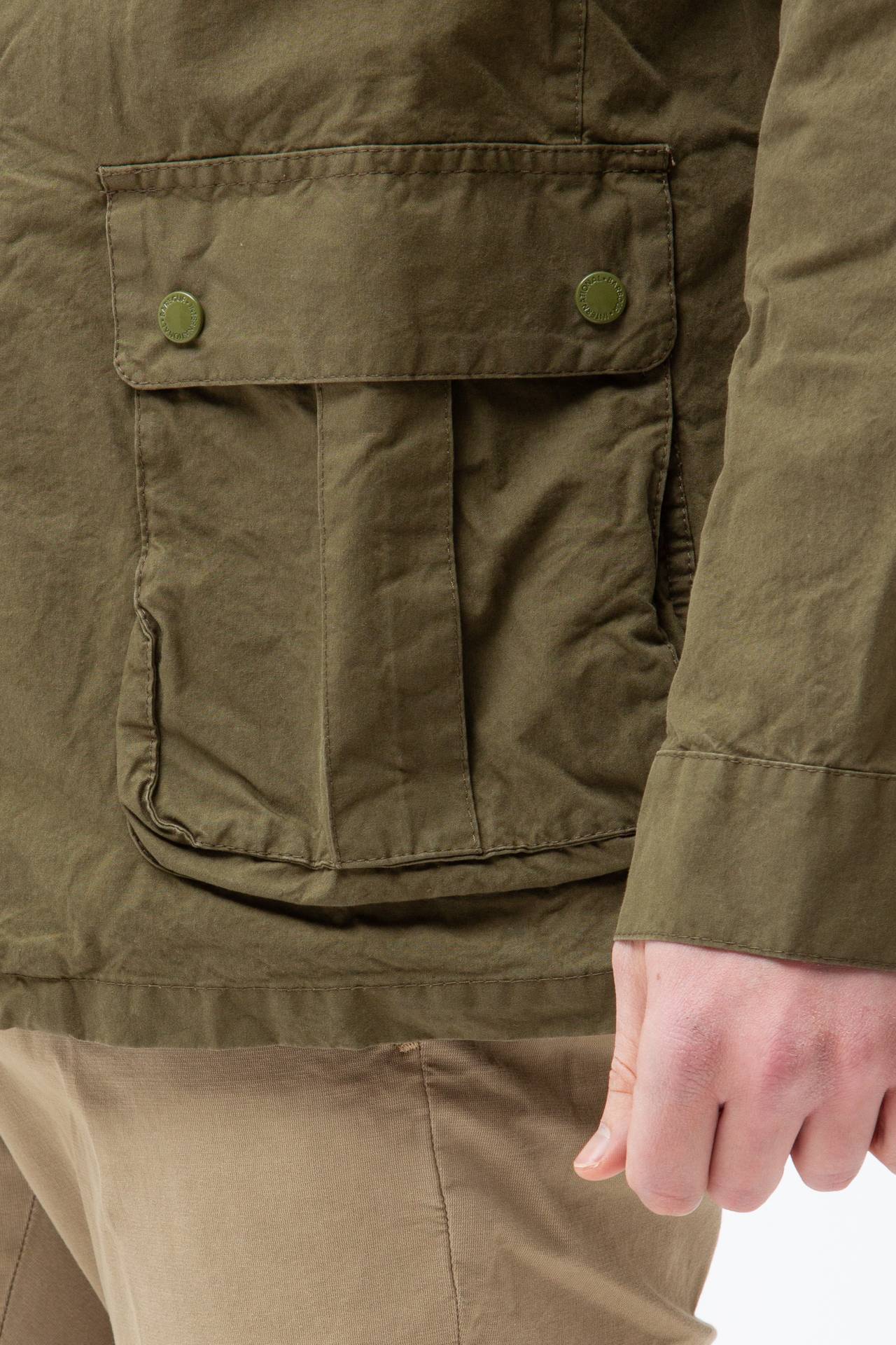 Field jacket in cotone